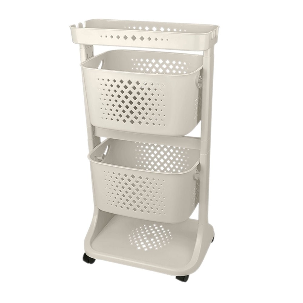 Titiz Krem Kat Kat Sepet Organizer (0262-01-226-99-241445)