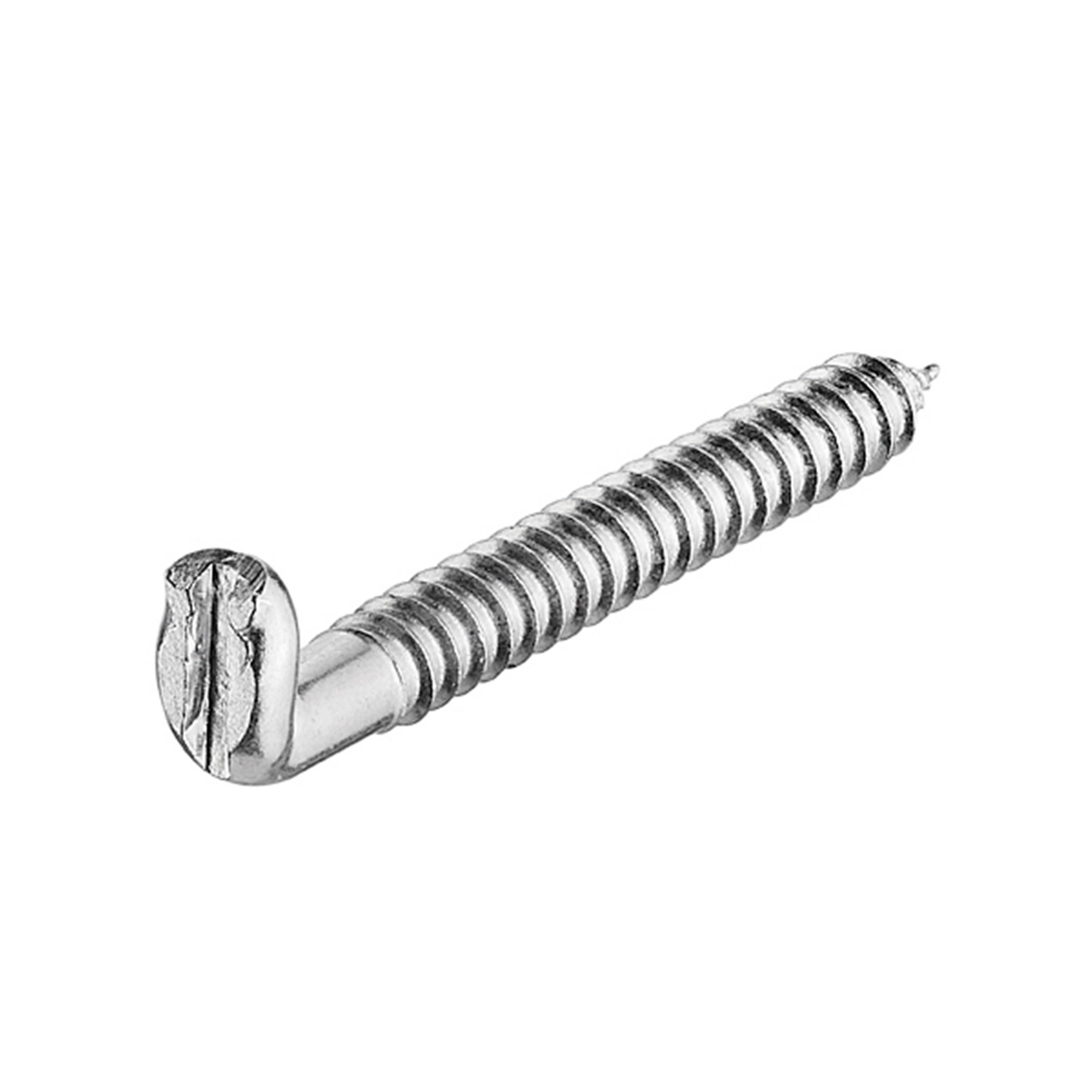 Hafele Nikel 55 mm Kancalı Düz Vida (100 Adet) (057.02.912)