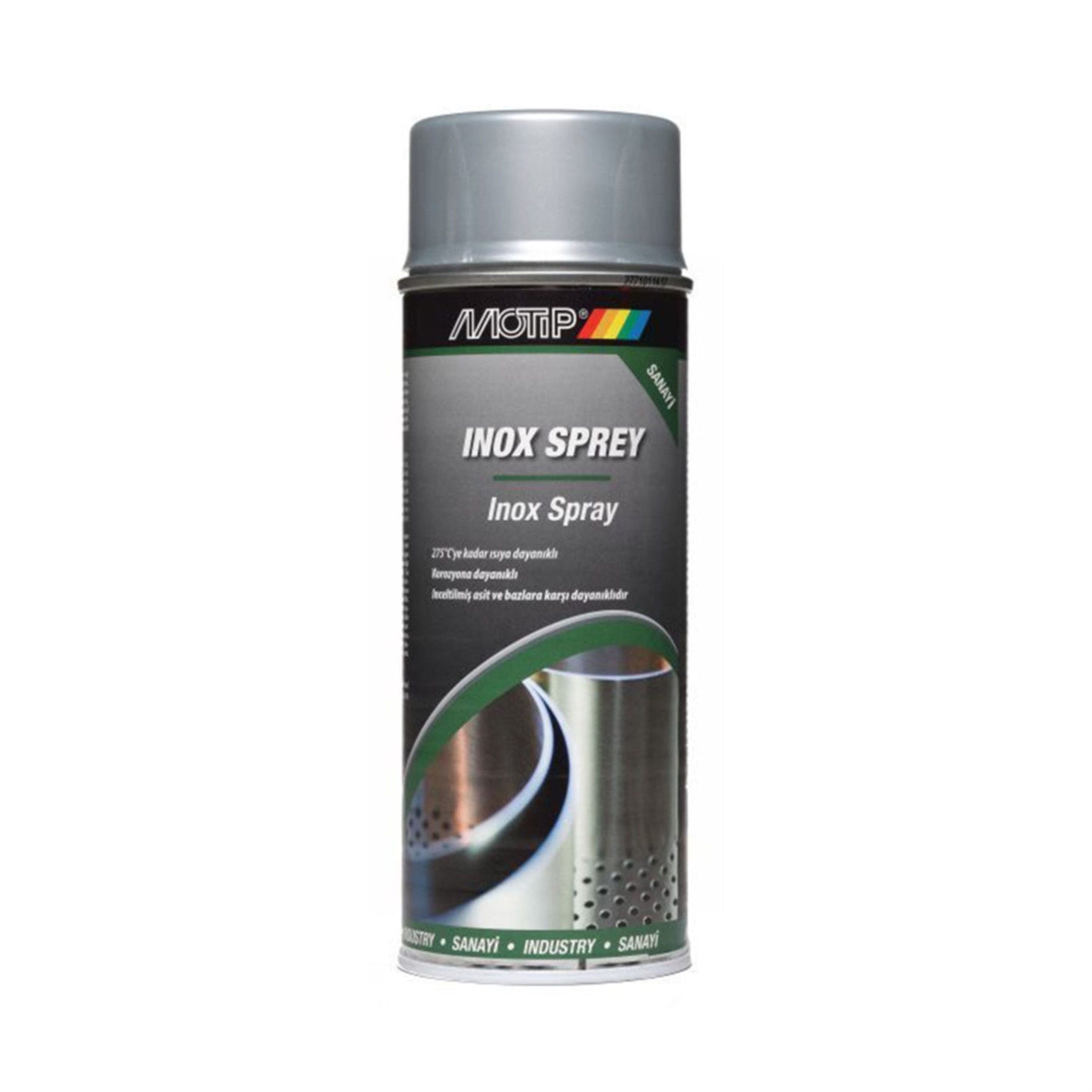 Motip İnox 400 Ml 300°c Isıya Dayanıklı Sprey (058.05.021)