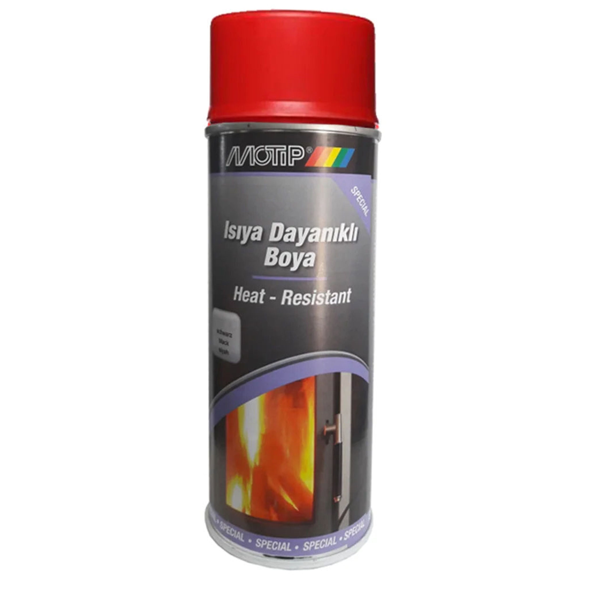Motip Kırmızı 400 Ml 300°c Isıya Dayanıklı Sprey (058.06.012)