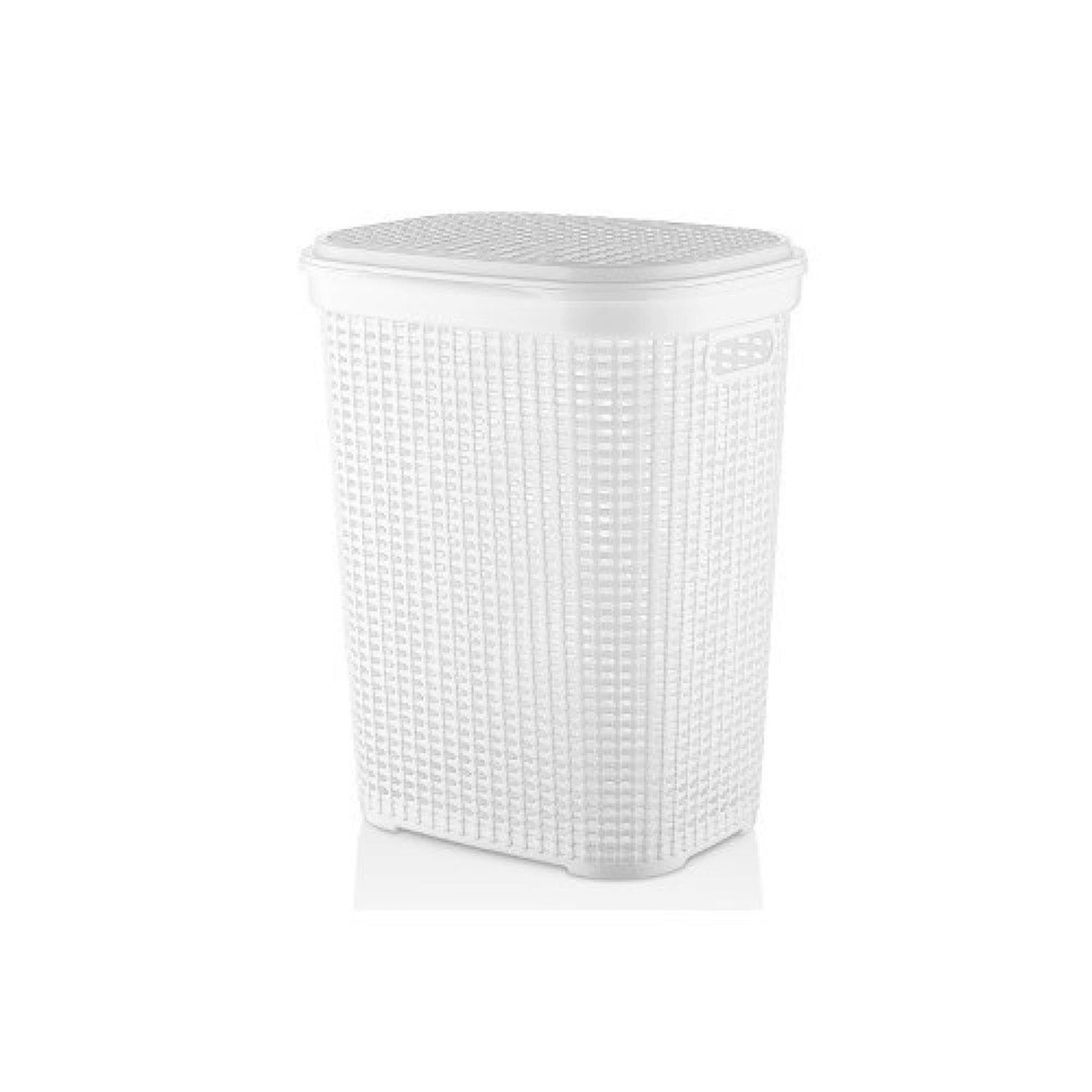 Merdem Plastik Petek Desenli Kirli Çamaşır Sepeti (0969-01-169-99-000301)