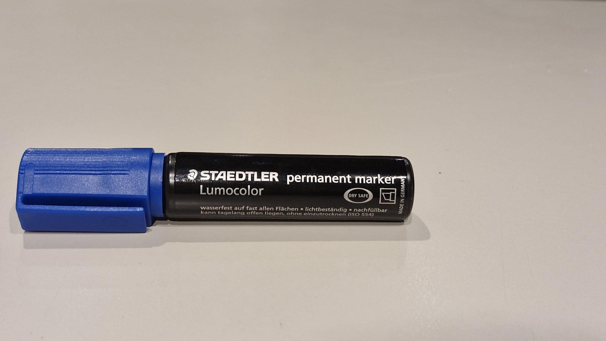 Staedtler Mavi Kesik Uç Lumocolor Permament (1-385-3)