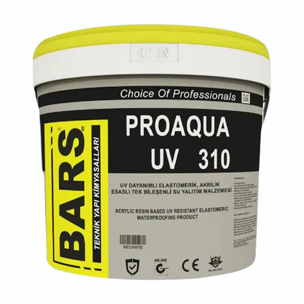 BARS 3 Kg Proaqua Uv 310 Güneşe Dayanıklı Likit Su İizalasyonu (10000110248)