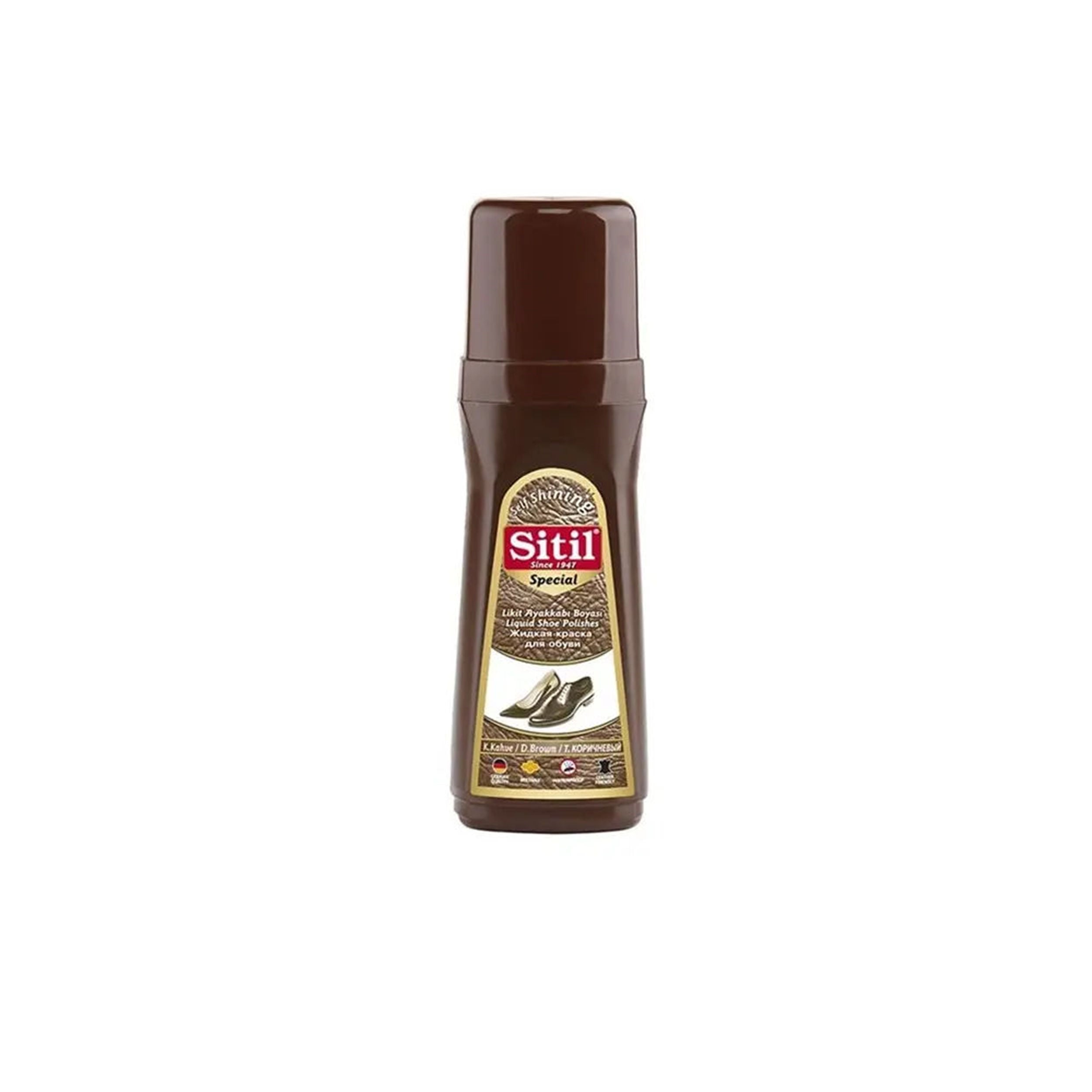 Sitil Koyu Kahve Rengi 80 Ml. Special Likit Tüp Ayakkabı Boyası (102LTB.K)