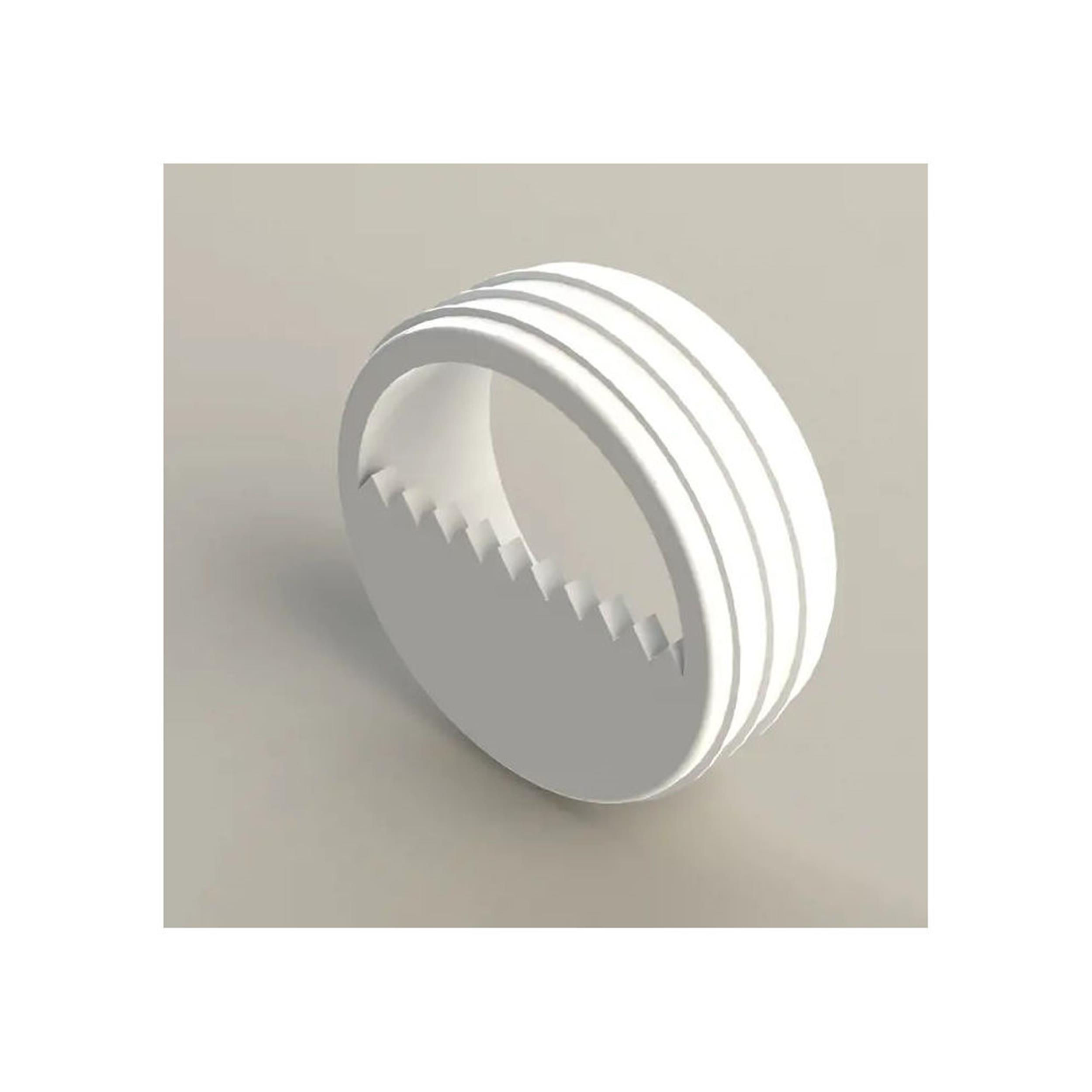 Mesan Beyaz 30 mm Askı Plastiği (105-03-06-302)