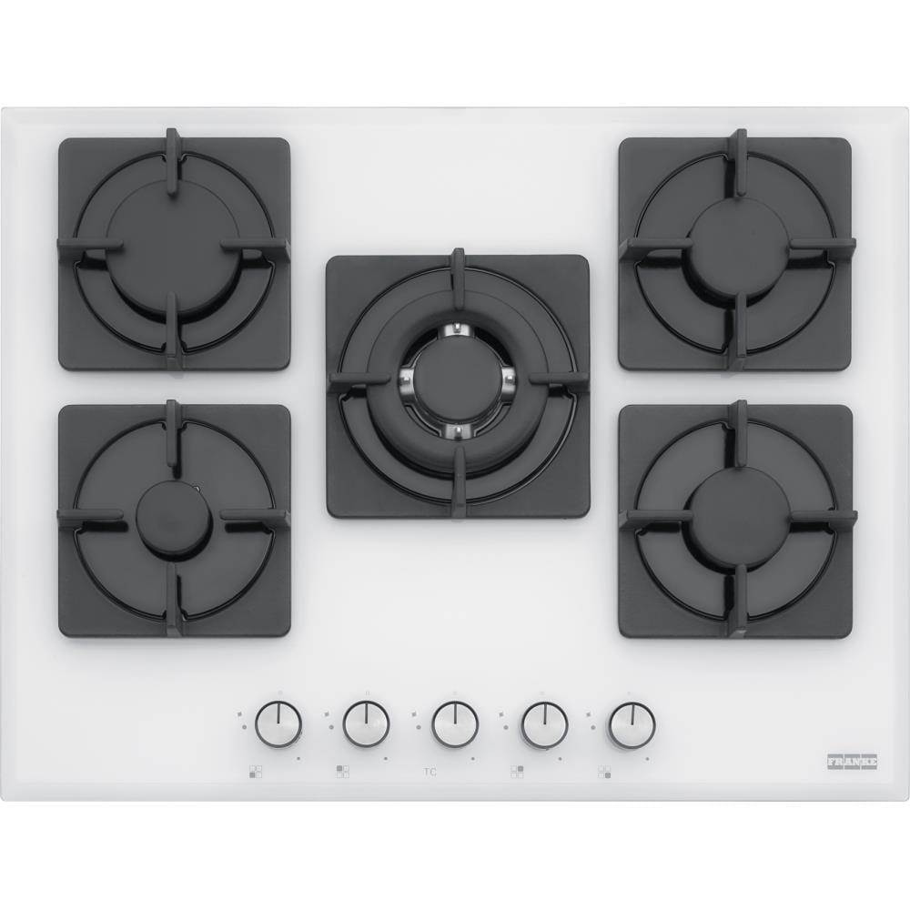 Franke FHNS 705 4G TC WH C Smart Linear Square, 5 Gözü Gazlı, Beyaz Cam 