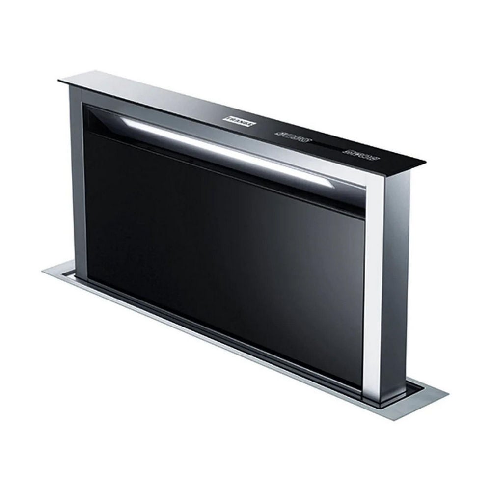 Franke İnox + Siyah Down Draft FDW 90 cm Dikey Tezgah Üstü Ankastre Davlumbaz (110.0365.588)