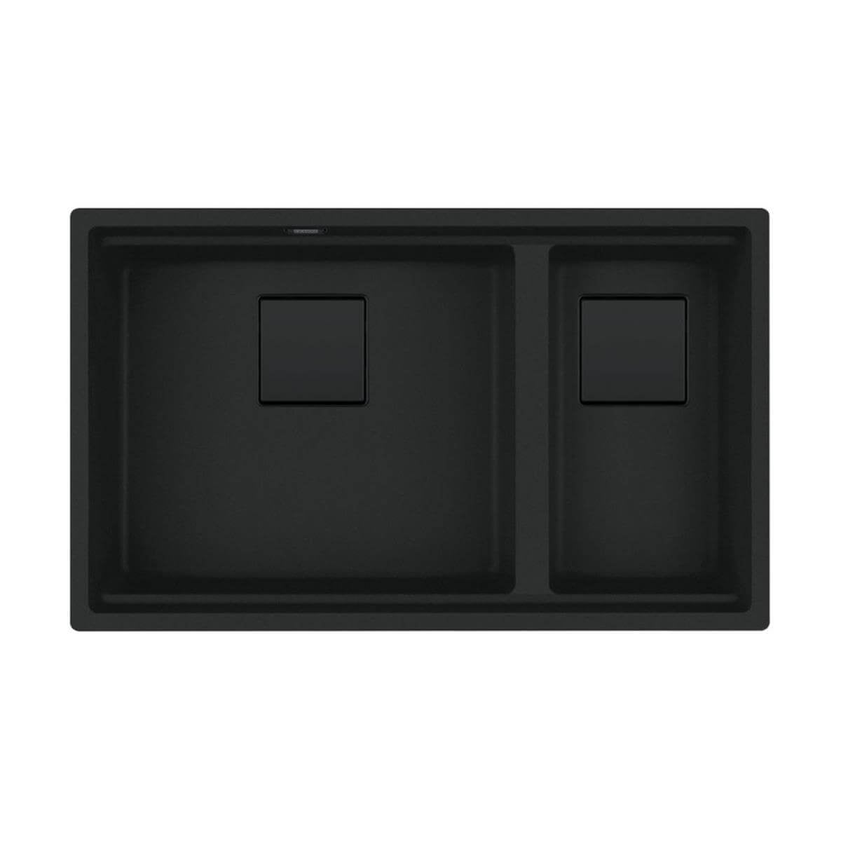 Franke Mat Siyah Kubus 2 KNG 120 Granit Eviye (125.0718.492)
