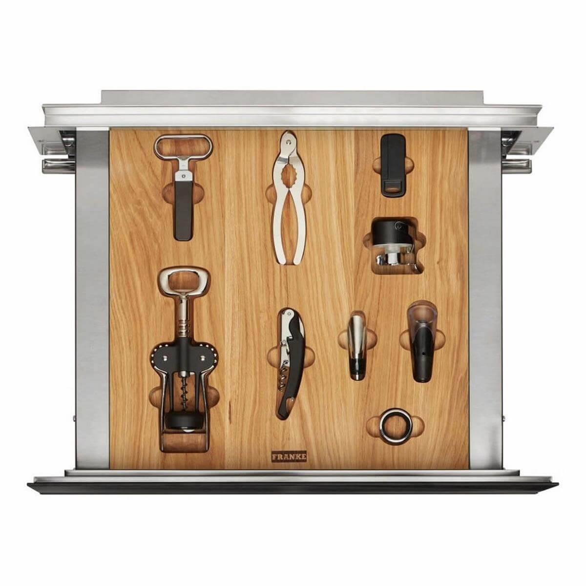 Franke Siyah Mythos FMY 14 WCRD BK Şaraplık Ankastre Aksesuar Çekmecesi (131.0694.161)