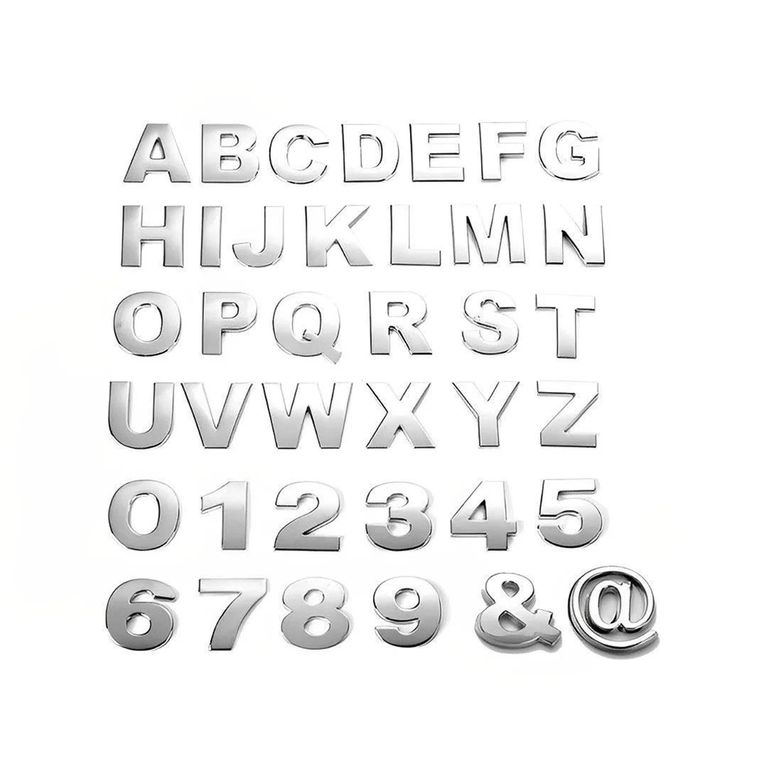 Cemax 2,5 cm Küçük Boy Harf ve Rakam (152.00.01.050)