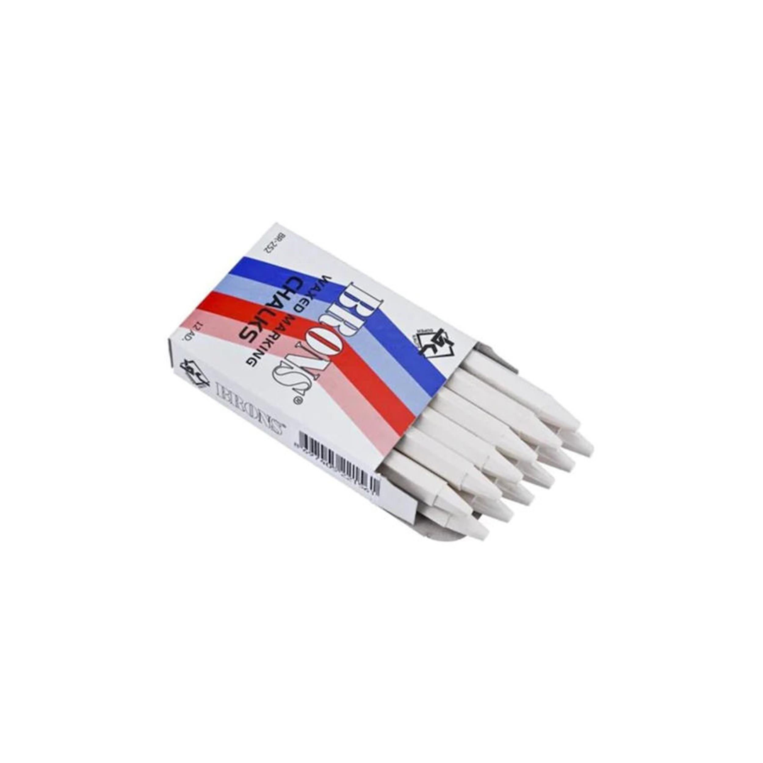 Brons Beyaz 12' Li Yağlı Tebeşir (180014025015)