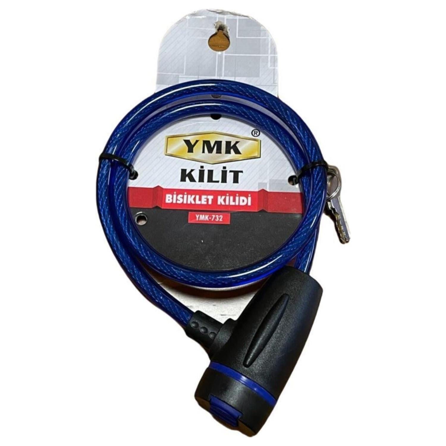 YMK Mavi 65 cm Bisiklet Kilidi (195.15.Y732)
