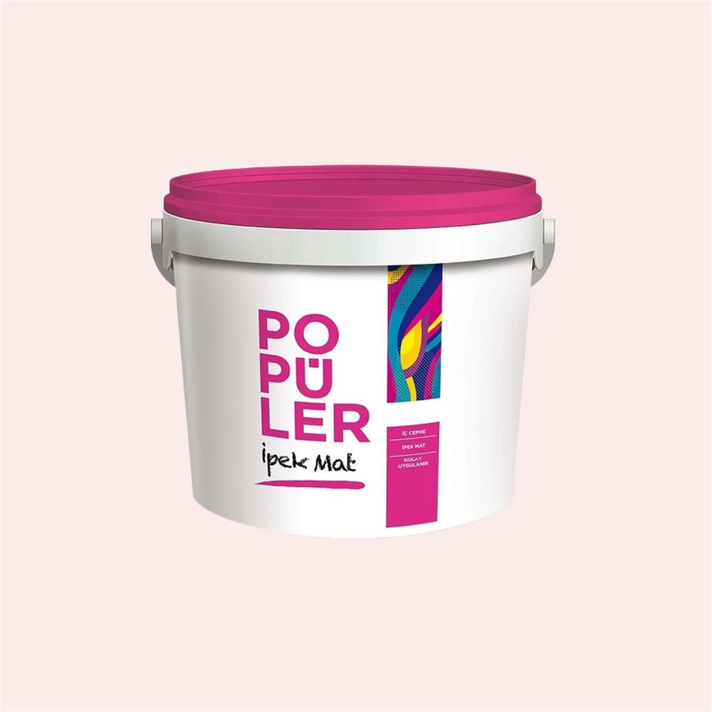 Polisan Beyaz Kaşmir - Cİ-6840 10 Kg Popüler Silikonlu İpek Mat İç Cephe Boyası (23E00011600)