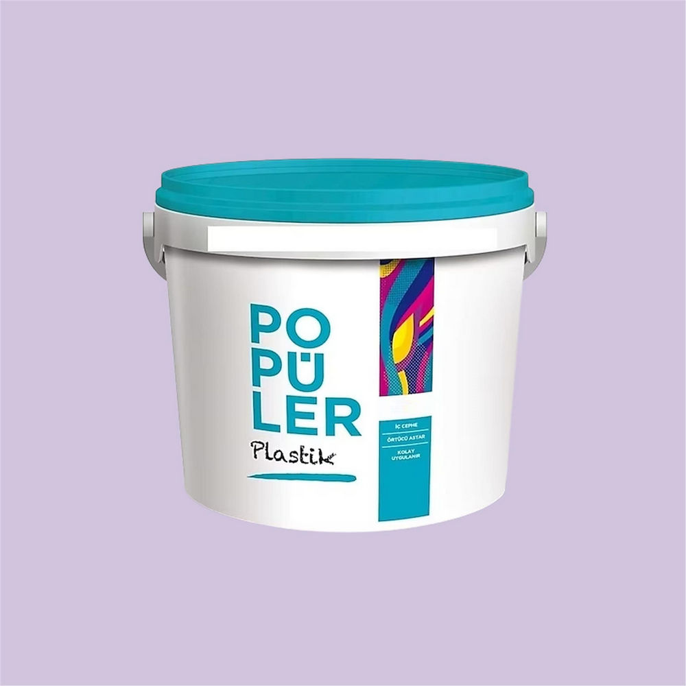 Polisan 600 - Royal Lila - Cİ-7552 3,5 Kg Popüler Plastik İç Cephe Boyası (23F00011000)