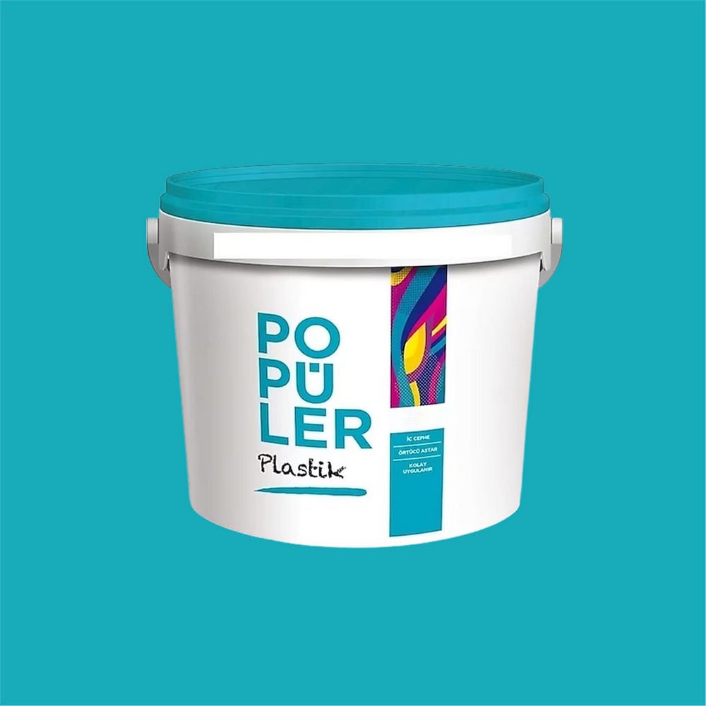 Polisan 4391 - Ultra Marin - Cİ-7425 10 Kg Popüler Plastik İç Cephe Boyası (23F00011600)