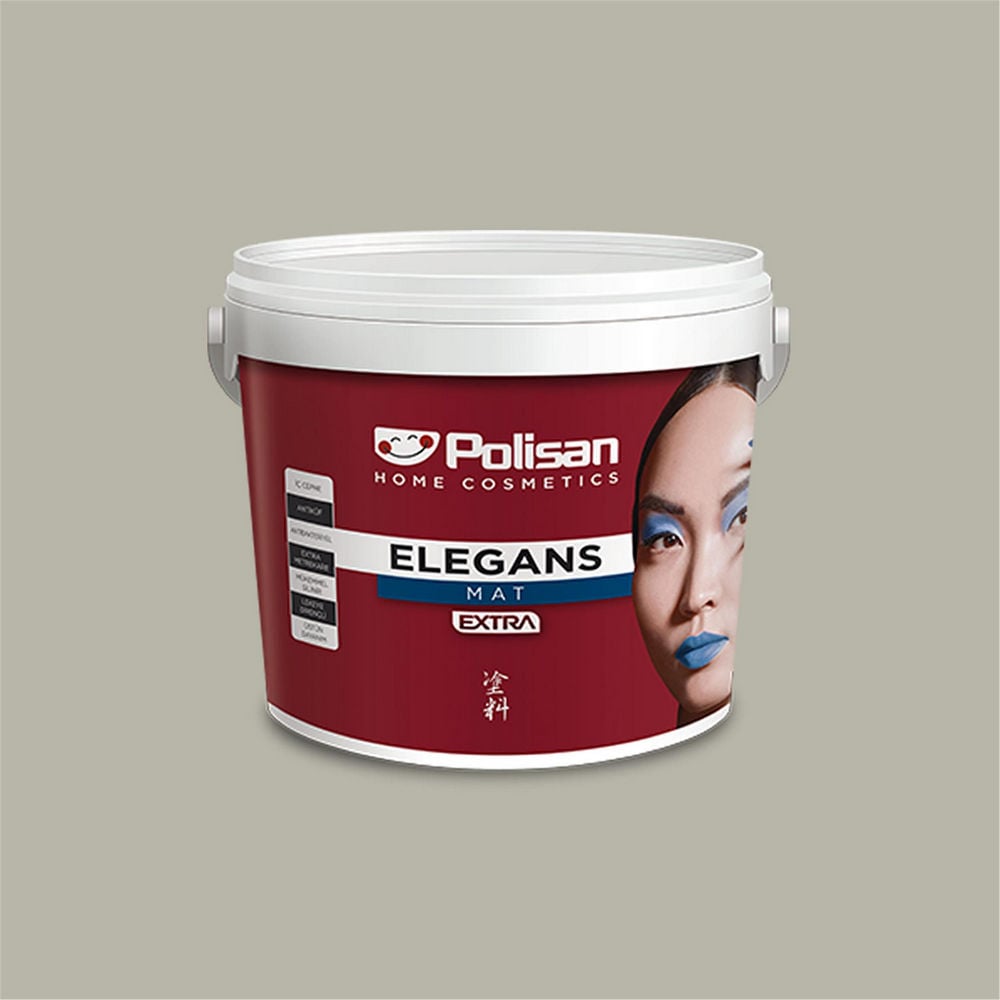 Polisan Cİ-7634 2,5 Litre Elegans Extra Mat İç Cephe Boyası (25500031000)