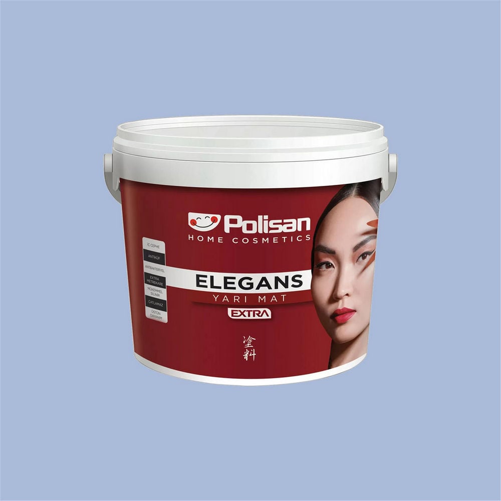 Polisan Cİ-7503 7,5 Litre Elegans Extra Yarı Mat İç Cephe Boyası (25600021600)
