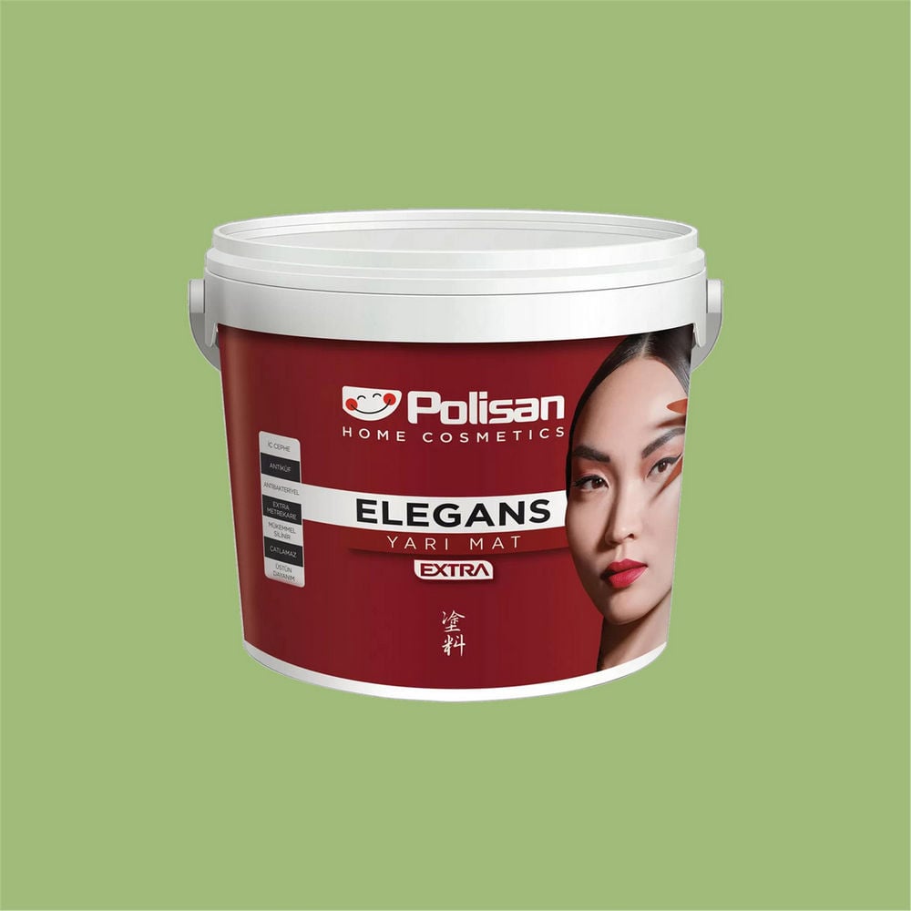 Polisan Cİ-7355 2,5 Litre Elegans Extra Yarı Mat İç Cephe Boyası (25600031000)