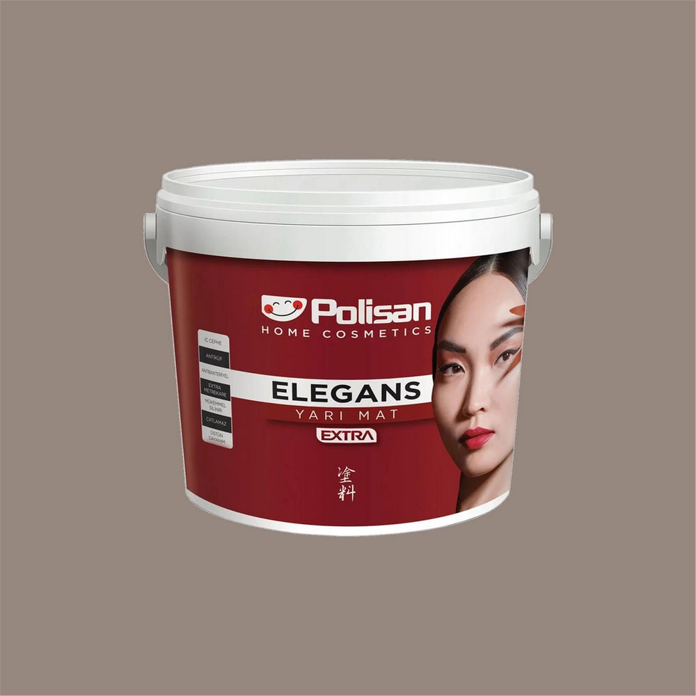 Polisan Cİ-6255 7,5 Litre Elegans Extra Yarı Mat İç Cephe Boyası (25600031600)