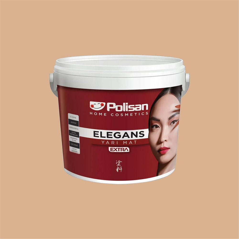 Polisan Cİ-6524 15 Litre Elegans Extra Yarı Mat İç Cephe Boyası (25600032200)