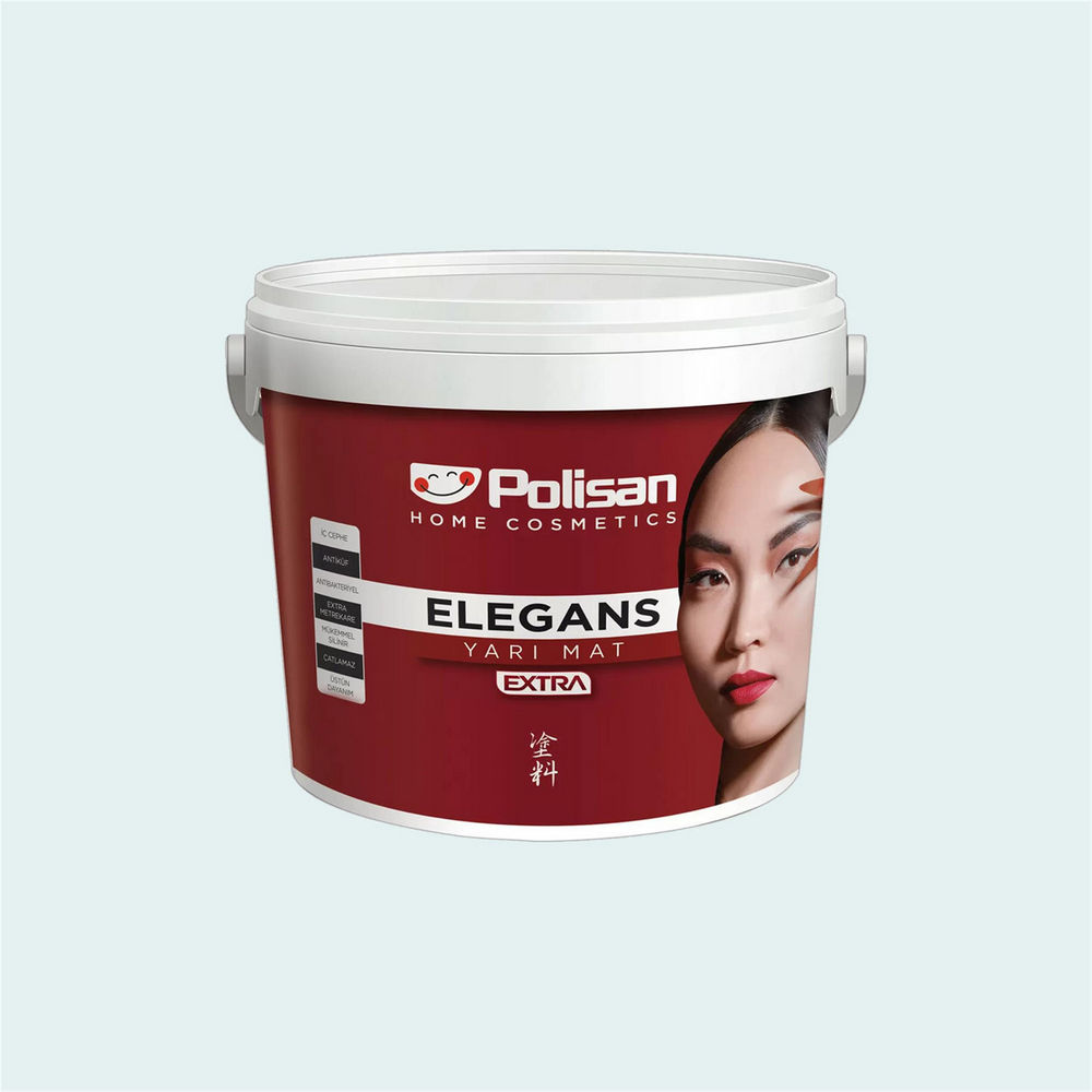 Polisan Yeni Şakayık - Cİ-6750 2,5 Litre Elegans Extra Yarı Mat İç Cephe Boyası (25600061000)