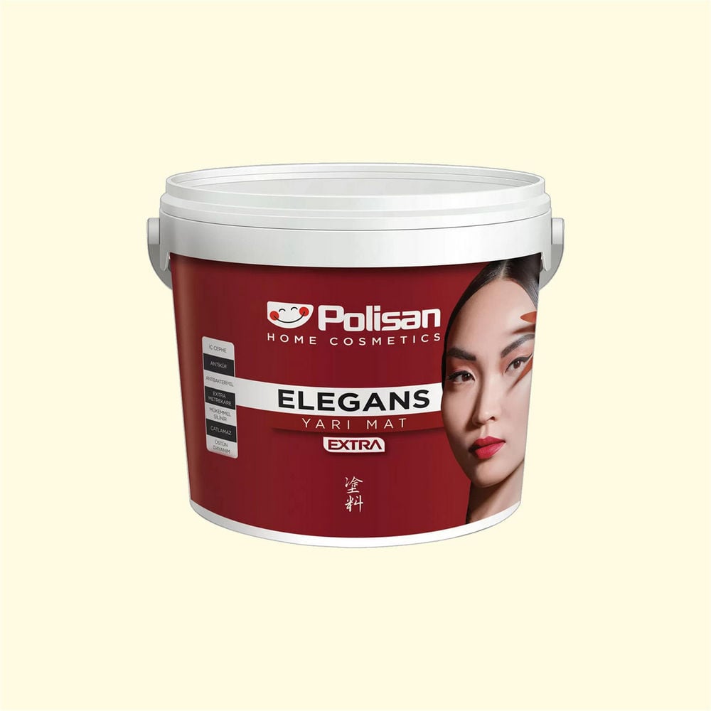 Polisan Cİ-7281 7,5 Litre Elegans Extra Yarı Mat İç Cephe Boyası (25600061600)