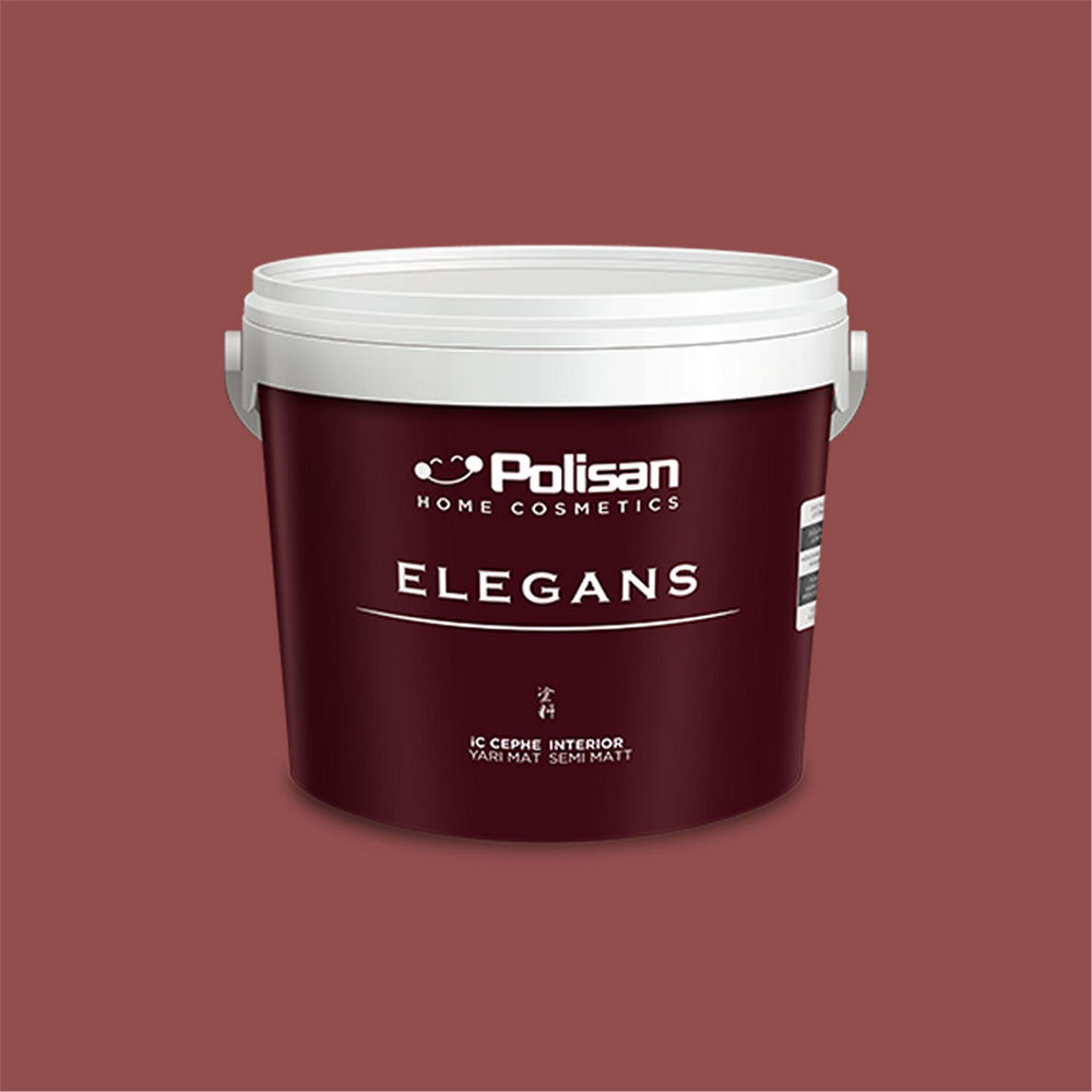 Polisan 790 - Osmanlı Kırmızısı - Cİ-7115 2,5 Litre Elegans Yarı Mat Mix İç Cephe Boyası (25C00051000)