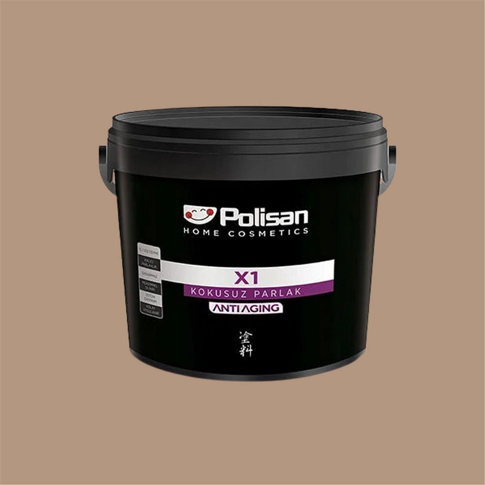 Polisan 4141 - Gizemli Toprak - Cİ-6504 2,5 Litre X1 Anti Aging Kokusuz İç Cephe Boyası (26500031000)