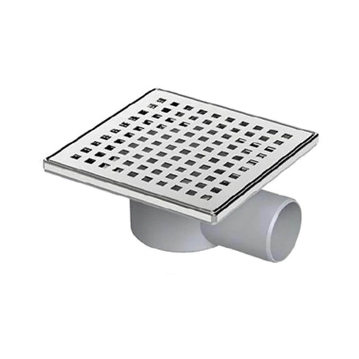 Maxiflow 15x15 cm Ø70 Yandan Çıkışlı Yer Süzgeci (3013.0Y070K.015.1)