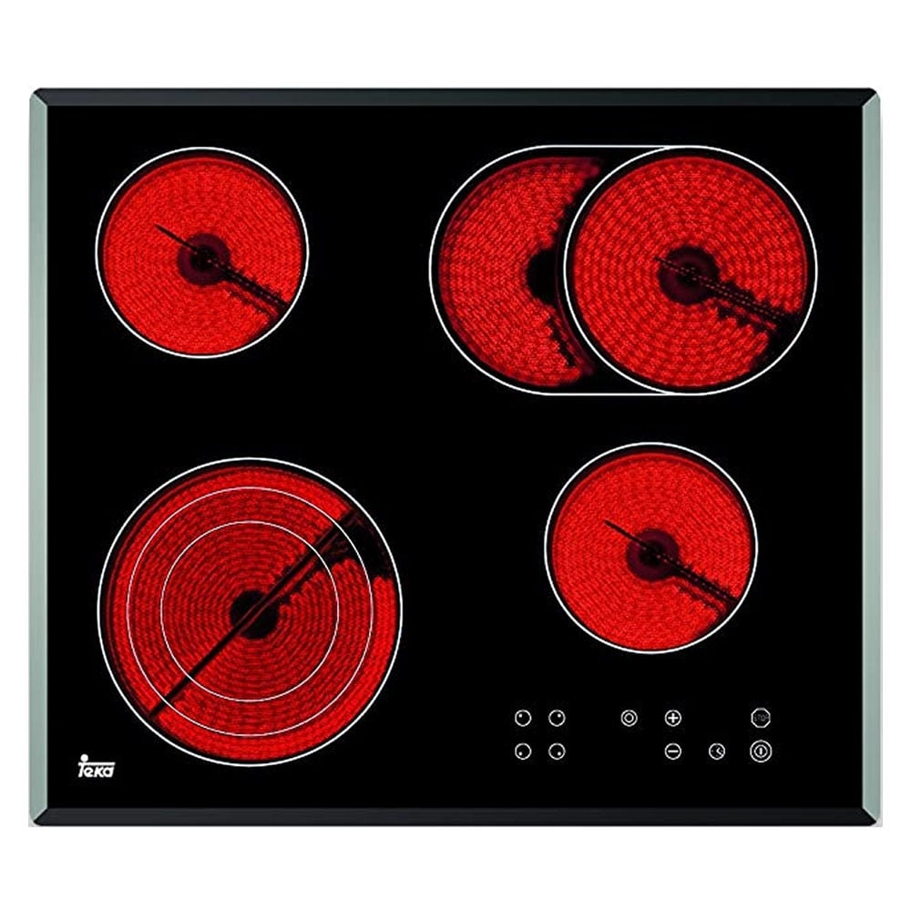TEKA İnox Siyah Cam GK 60 ZB ED 5 Gözlü İndüksiyonlu Ankastre Ocak (32.1.6.83157)