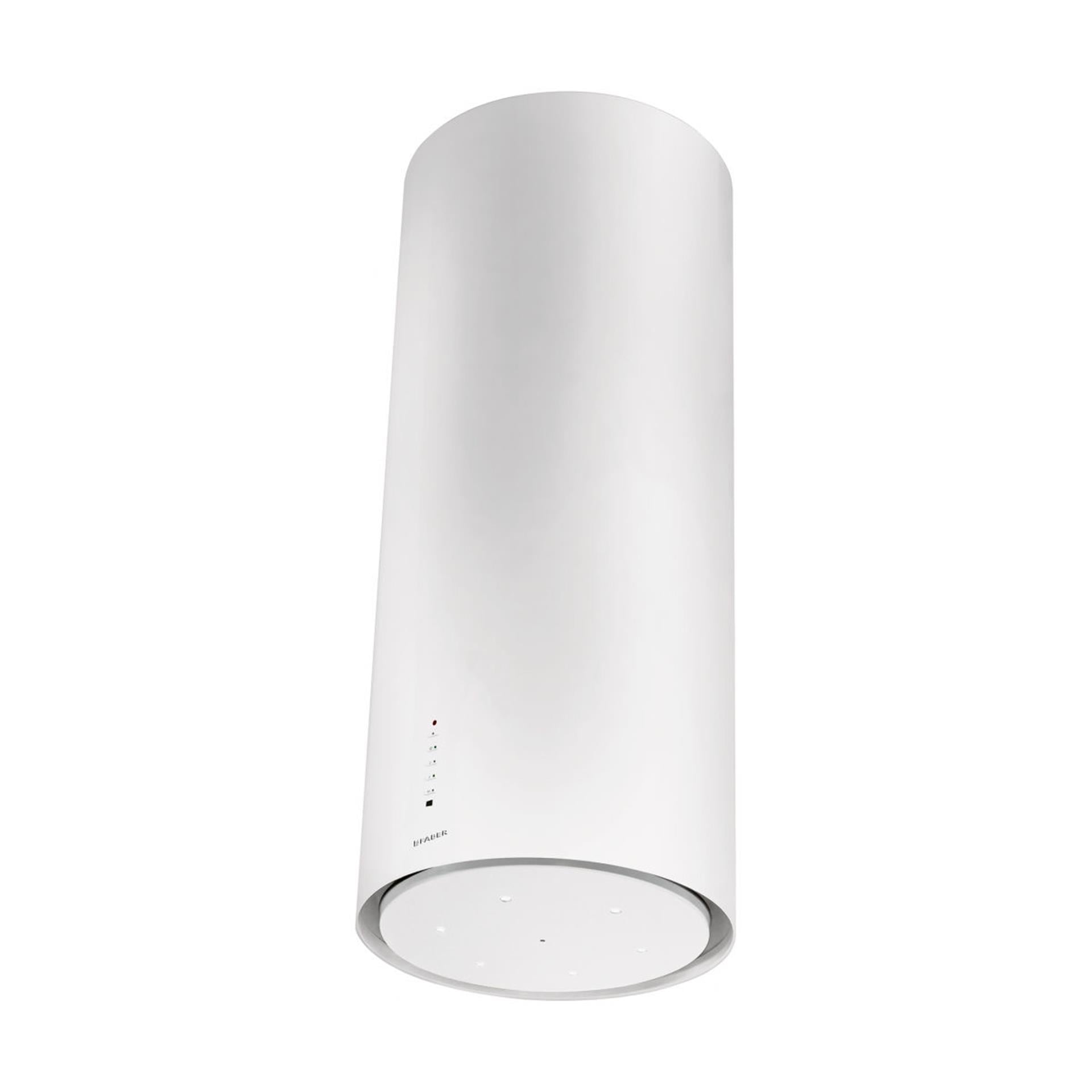 Faber Mat Beyaz İsola Gloss Ada Tipi Ankastre Davlumbaz (335.0492.563)