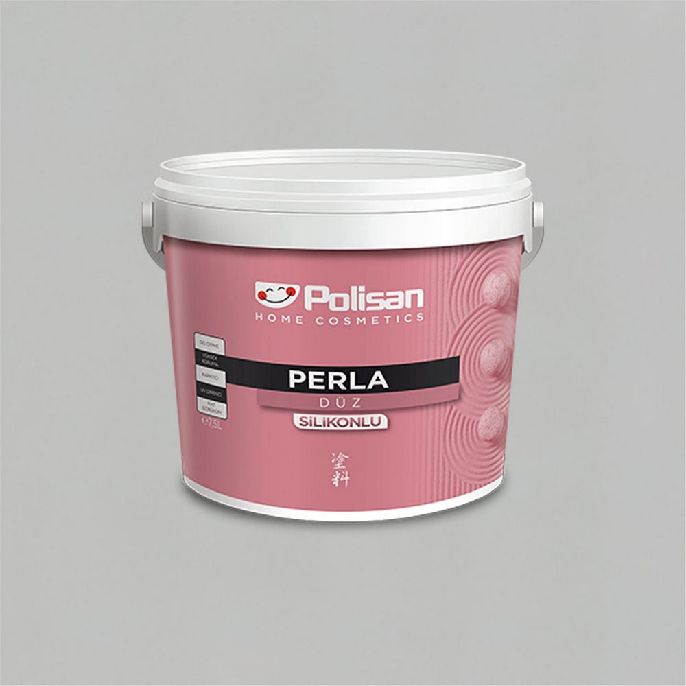 Polisan 5137 - Bahama Beyazı - CD-8213 2,5 Litre Perla Silikonlu Dış Cephe Boyası (38100011000)