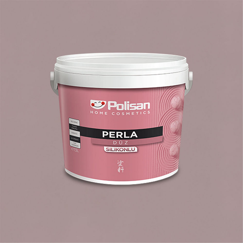 Polisan 4804 - Ilgaz Kızılı - CD-8065 2,5 Litre Perla Silikonlu Dış Cephe Boyası (38100011000)