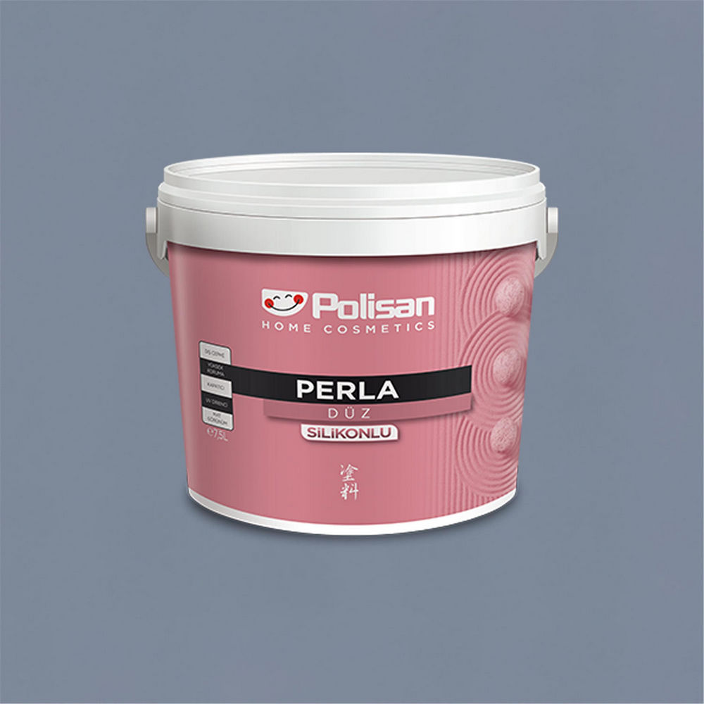 Polisan 5167 - Deniz Mavisi - CD-8209 15 Litre Perla Silikonlu Dış Cephe Boyası (38100012200)