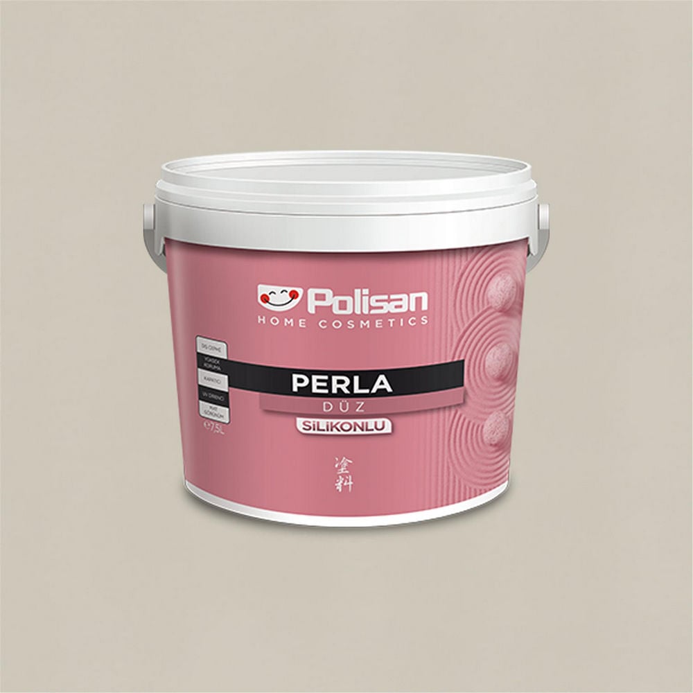 Polisan 4868 - Kamelya Sarısı - CD-8138 15 Litre Perla Silikonlu Dış Cephe Boyası (38100012200)
