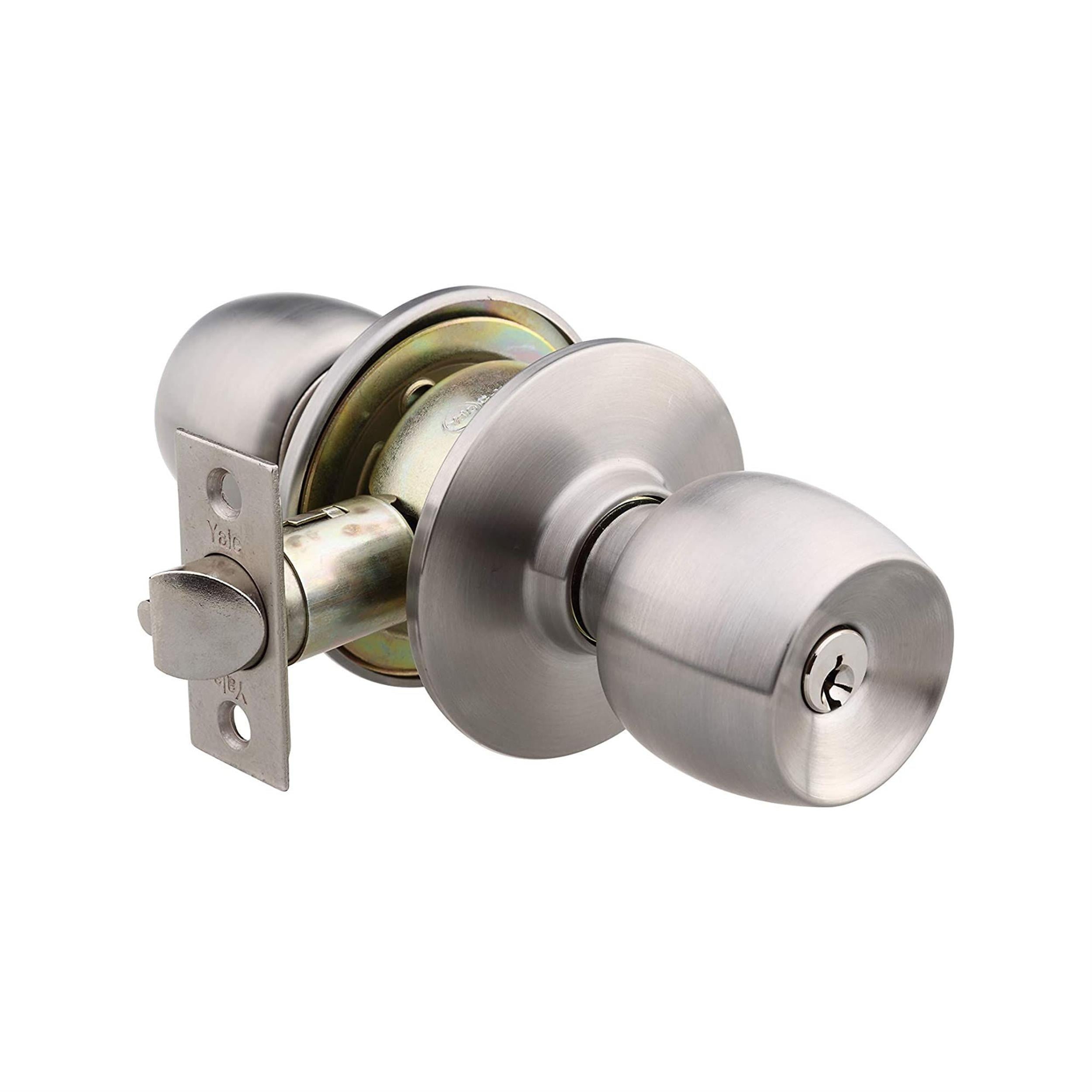 YALE Saten Giriş Tipi Topuzlu Kilit (40-CYBR-578A-ET-3101)