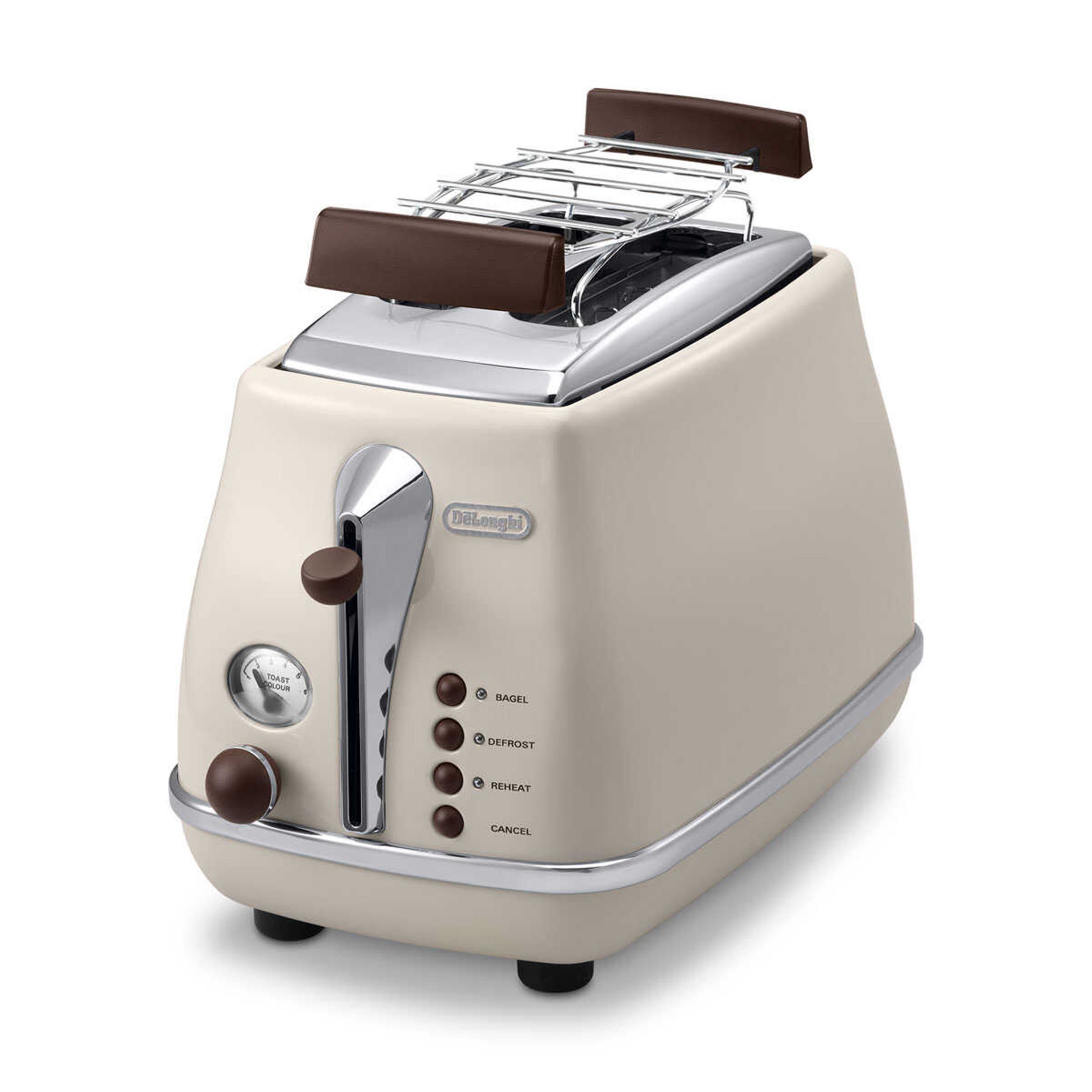 DeLonghi Bej İcona İki Dilim Ekmek Kızartma Makinesi (42000065)