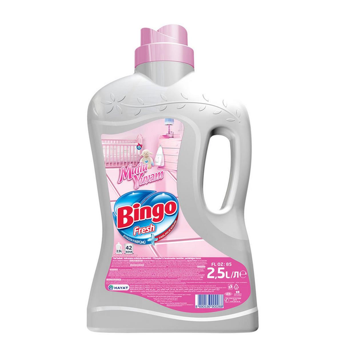 Bingo 2,5 Litre Fresh Mutlu Yuvam Yüzey Temizleyici (50001386)