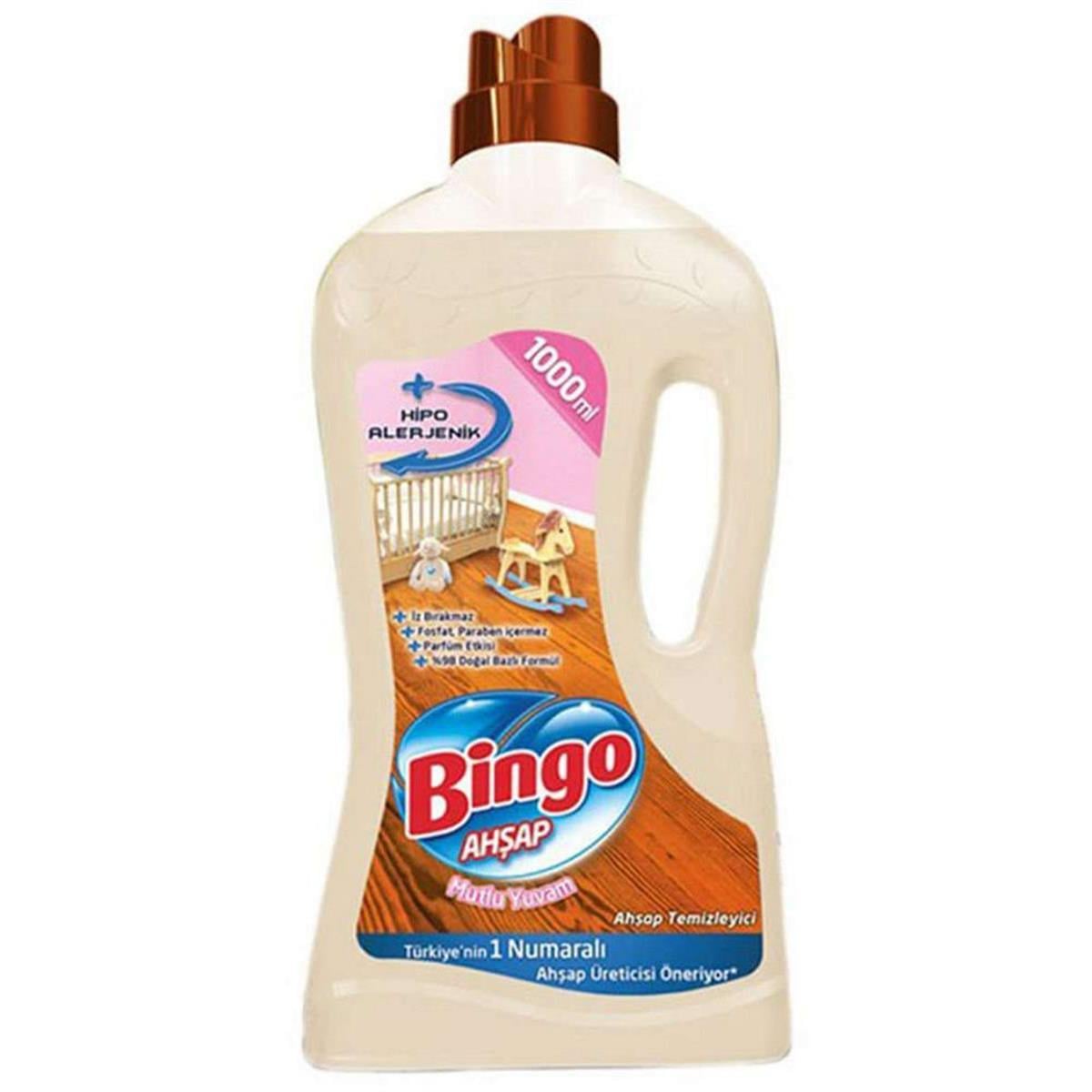 Bingo 1 Litre Mutlu Yuvam Ahşap Temizleyici (50001392)
