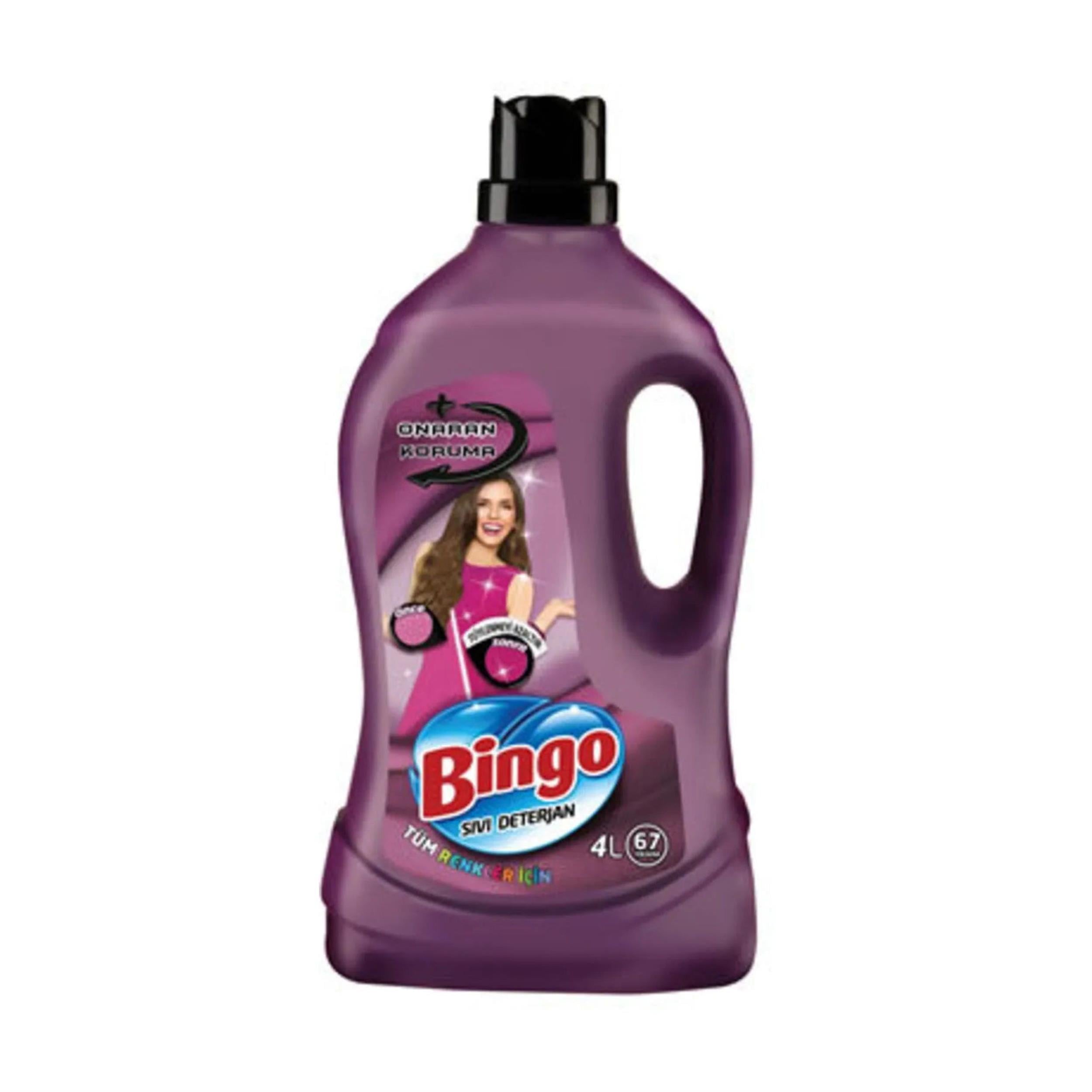 Bingo 4 Litre Onaran Koruma Sıvı Bakım Çamaşır Deterjanı (50002048)