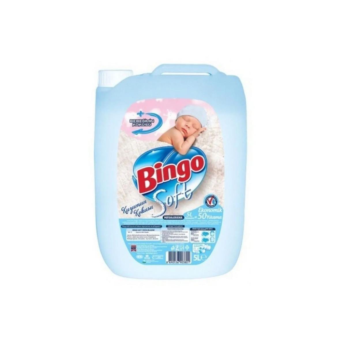 Bingo Soft Kuzumun Kokusu 5 Litre Çamaşır Yumuşatıcısı (50003491)