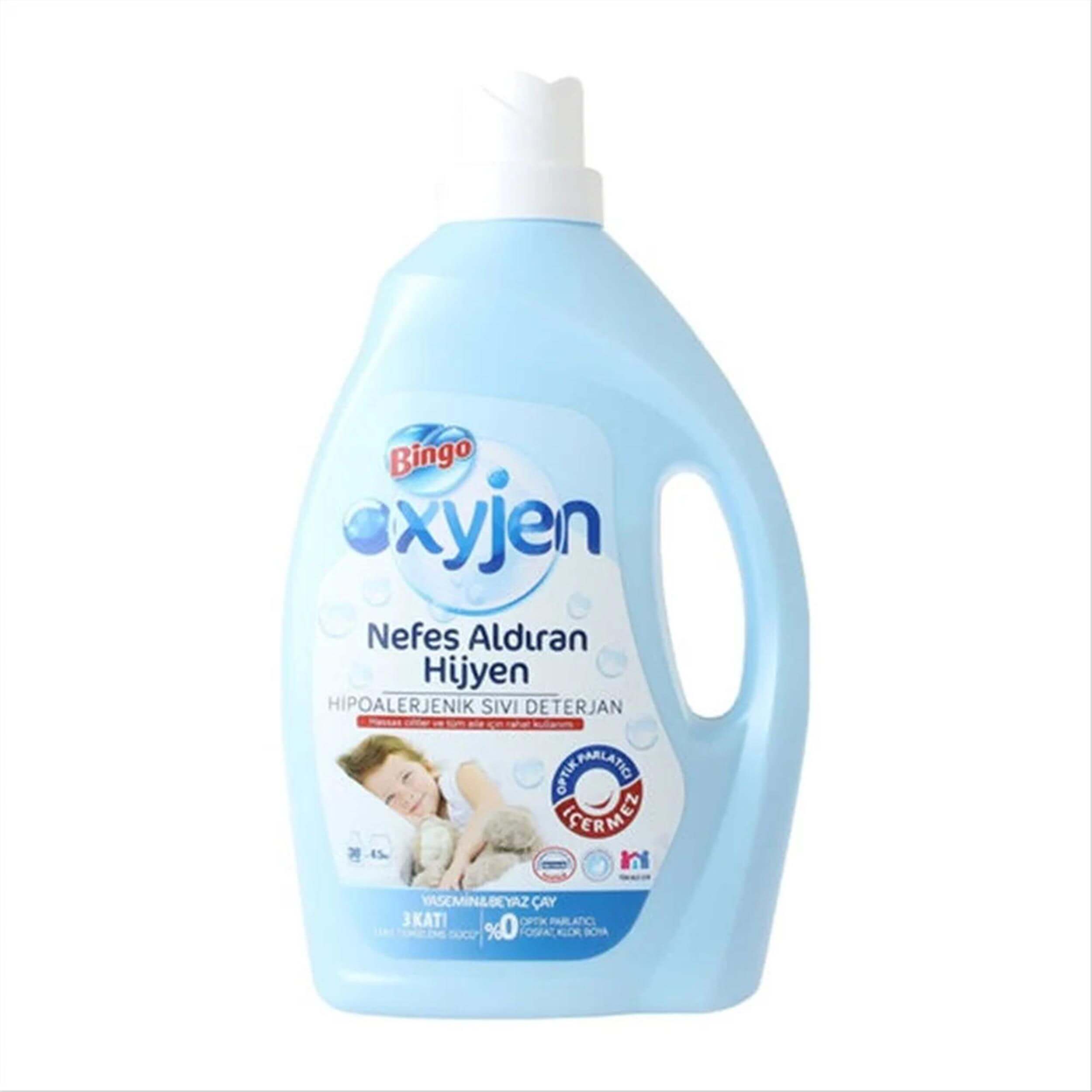 Bingo 1,95 Litre Oksijen Sıvı Çamaşır Deterjanı (50003581)