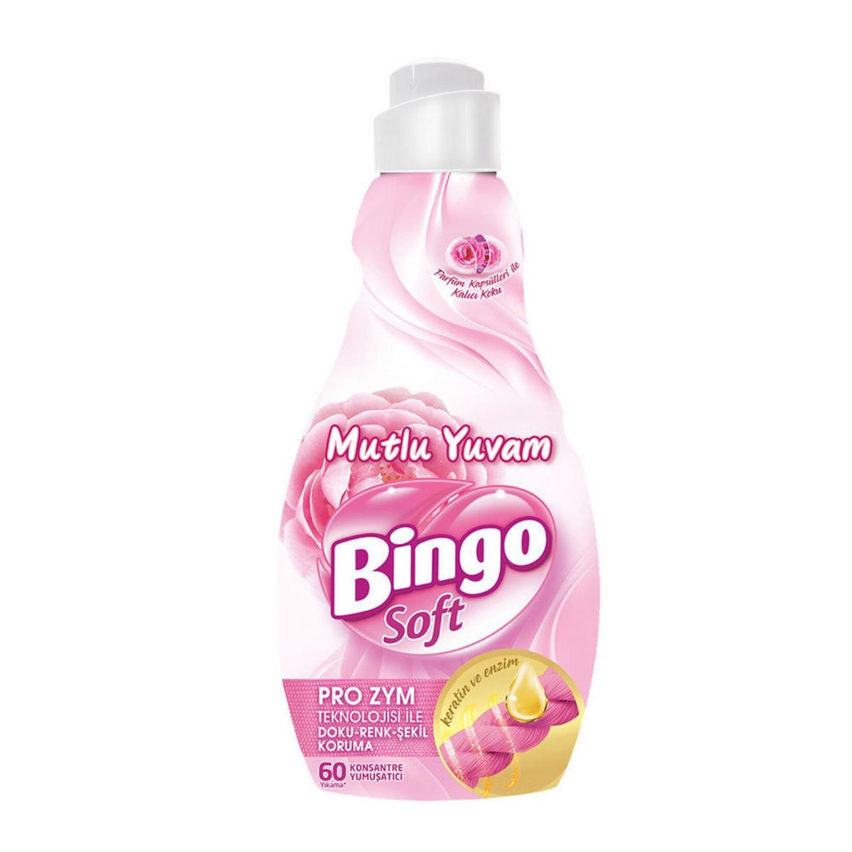 Bingo Soft 1440 Ml. Mutlu Yuvam Konsantre Çamaşır Yumuşatıcısı (50004253)