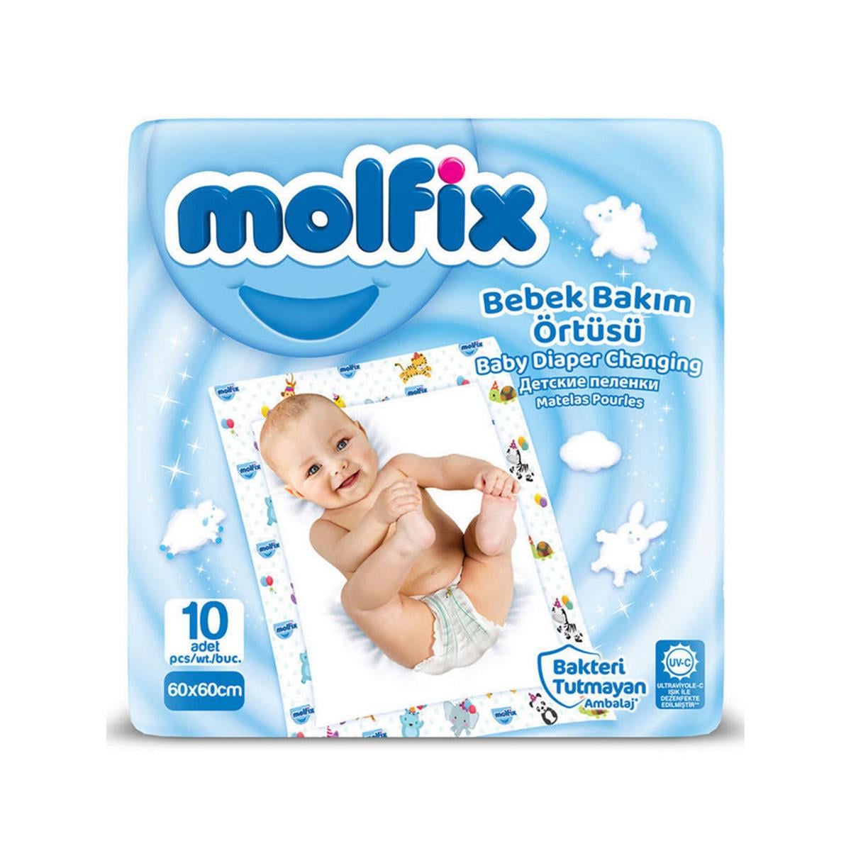 Molfix Bebek Bakım Örtüsü (10 Adet) (50004405)