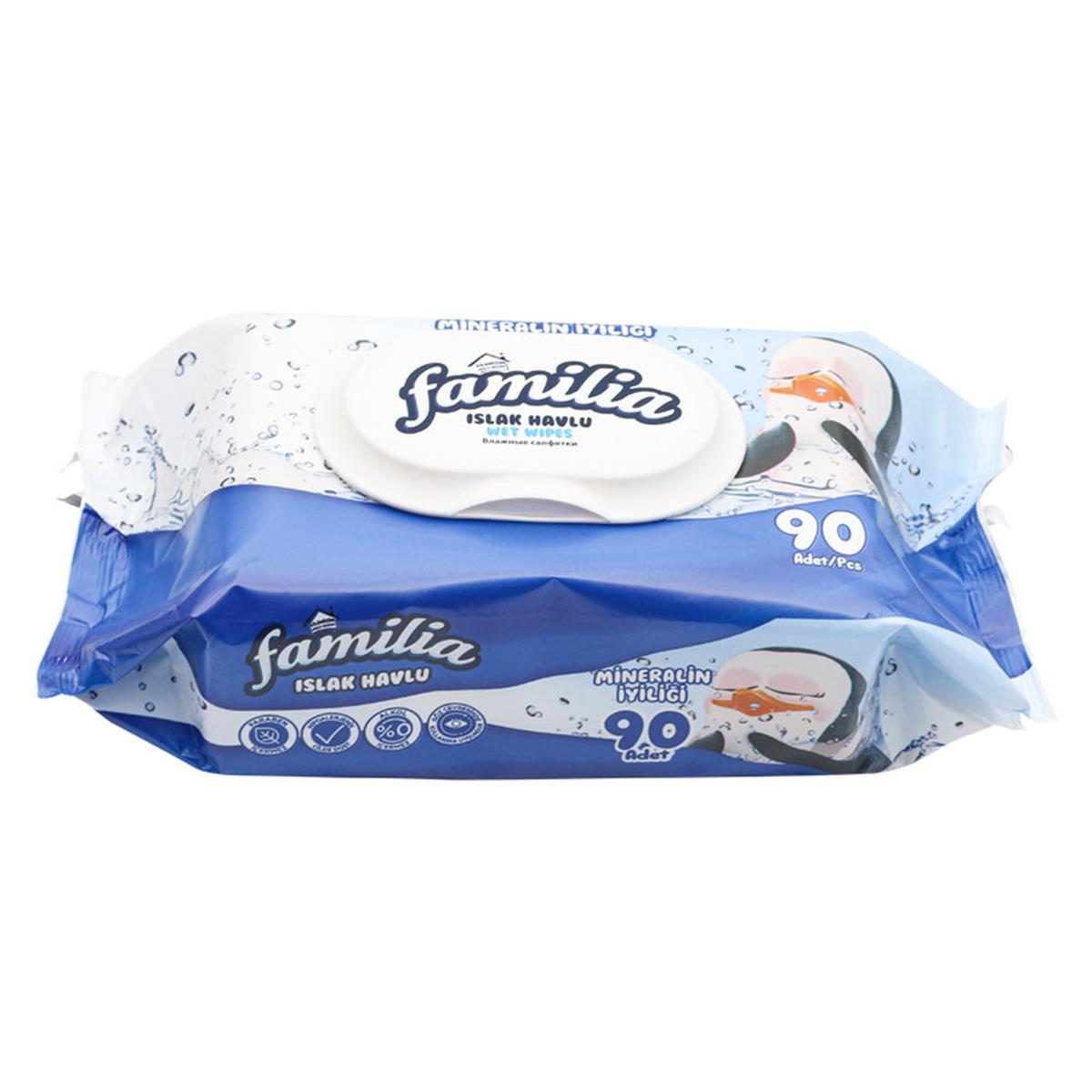 Familia Mineralin İyiliği 90 Yaprak Islak Havlu (50004870)