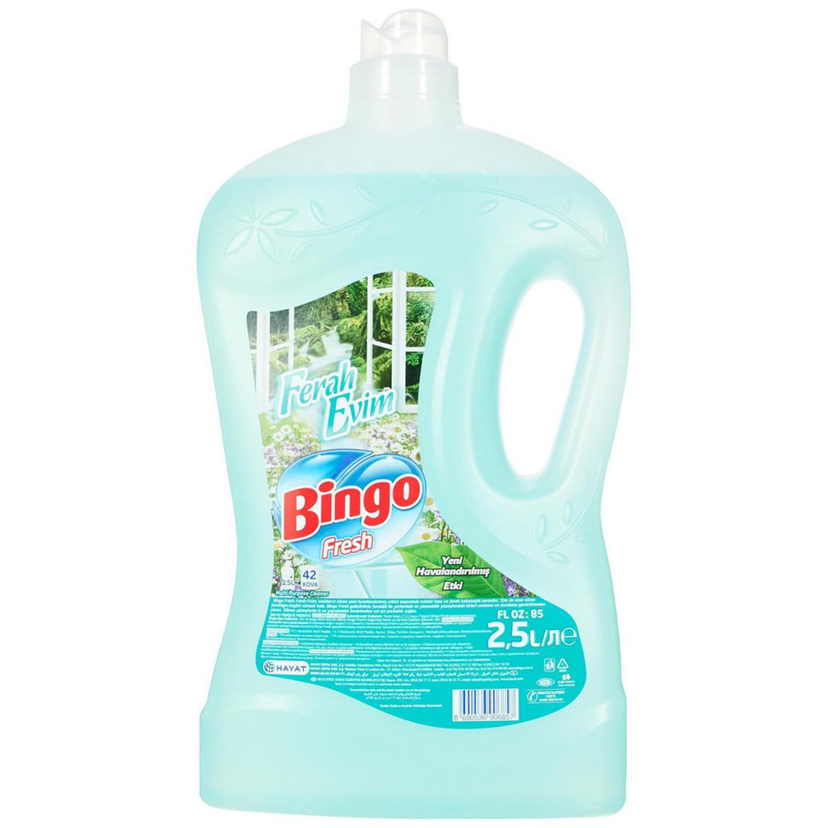 Bingo 2,5 Litre Fresh Ferah Evim Yüzey Temizleyici (50004880)