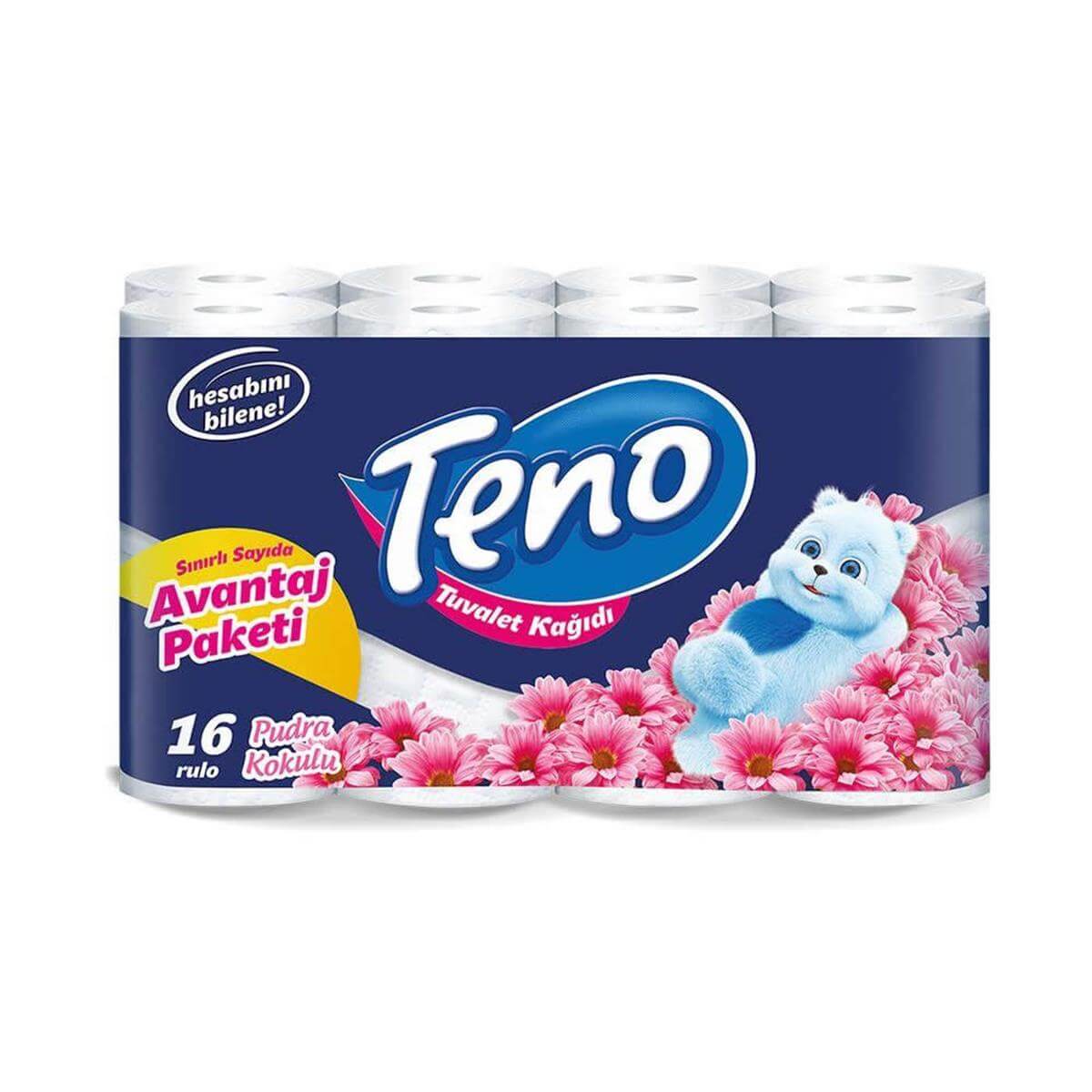 TENO Parfüm Kokulu Avantaj Paketi Tuvalet Kağıdı (16 Rulo) (50101170)