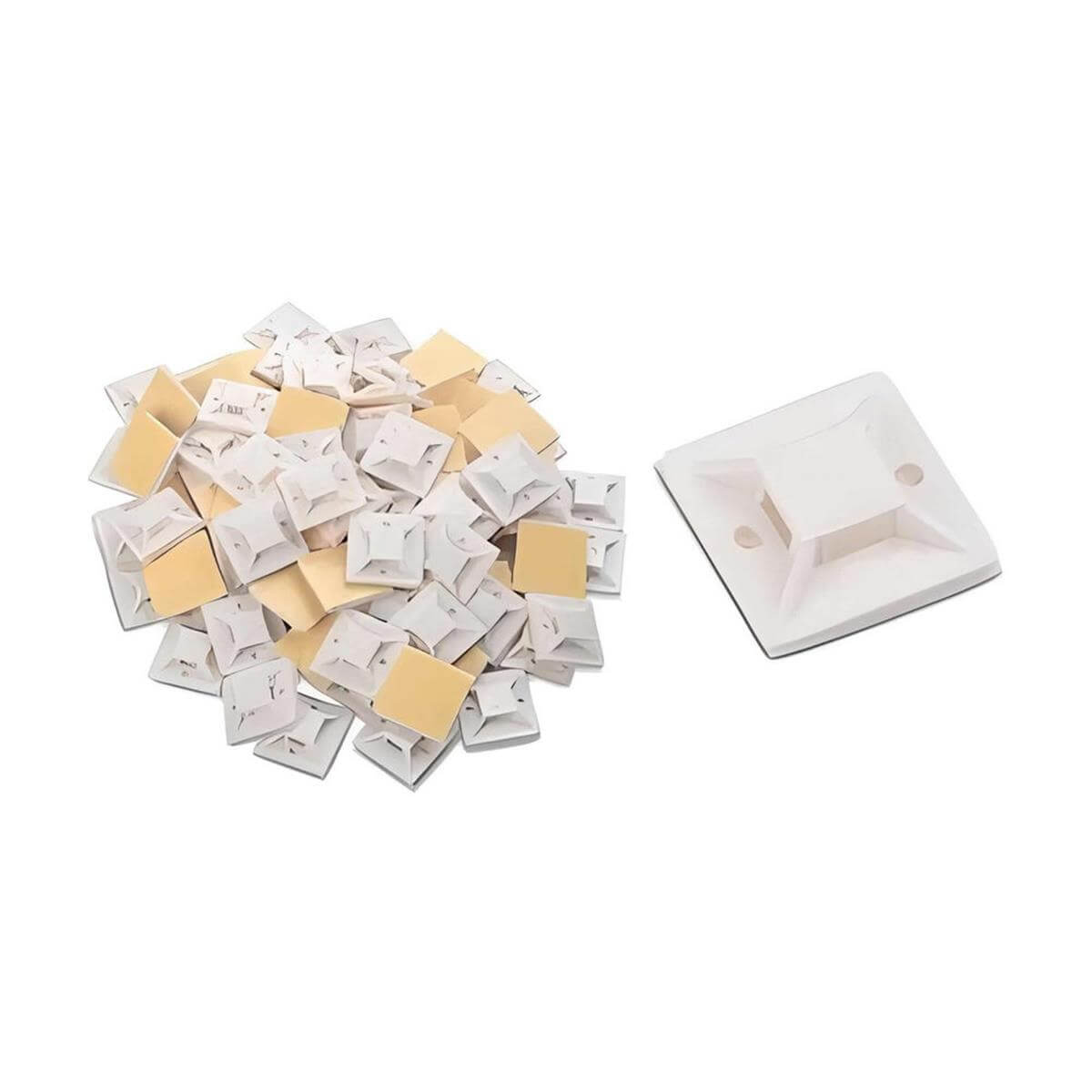 Tek-İş 28x28 mm Yapışkanlı Kroşe (20 Adet) (522205)