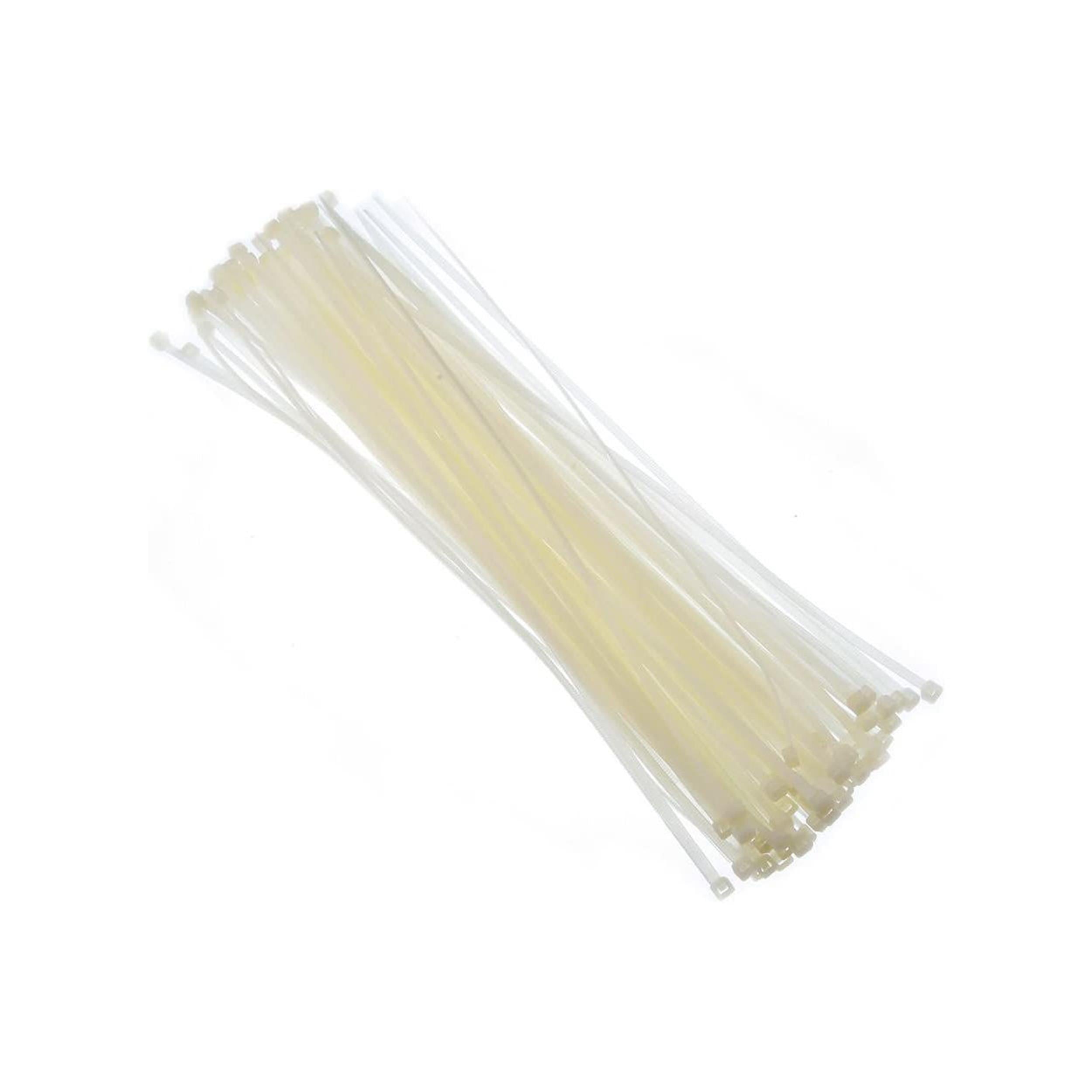 Tek-İş Beyaz 292x3,6 Cırt Kelepçe Kablo Bağı (100 Adet) (522422)