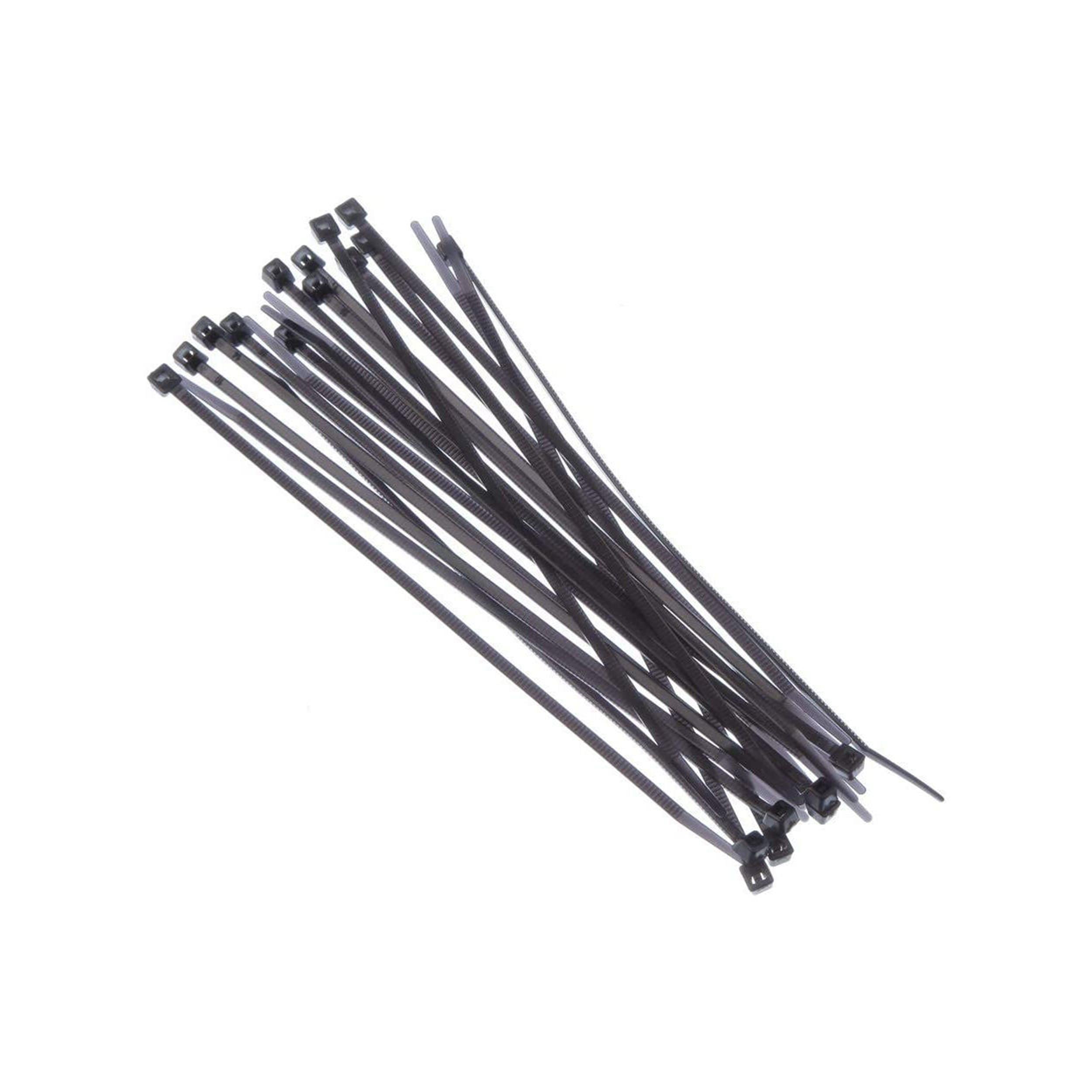 Tek-İş Siyah 200x2,5 Cırt Kelepçe Kablo Bağı (100 Adet) (523715)